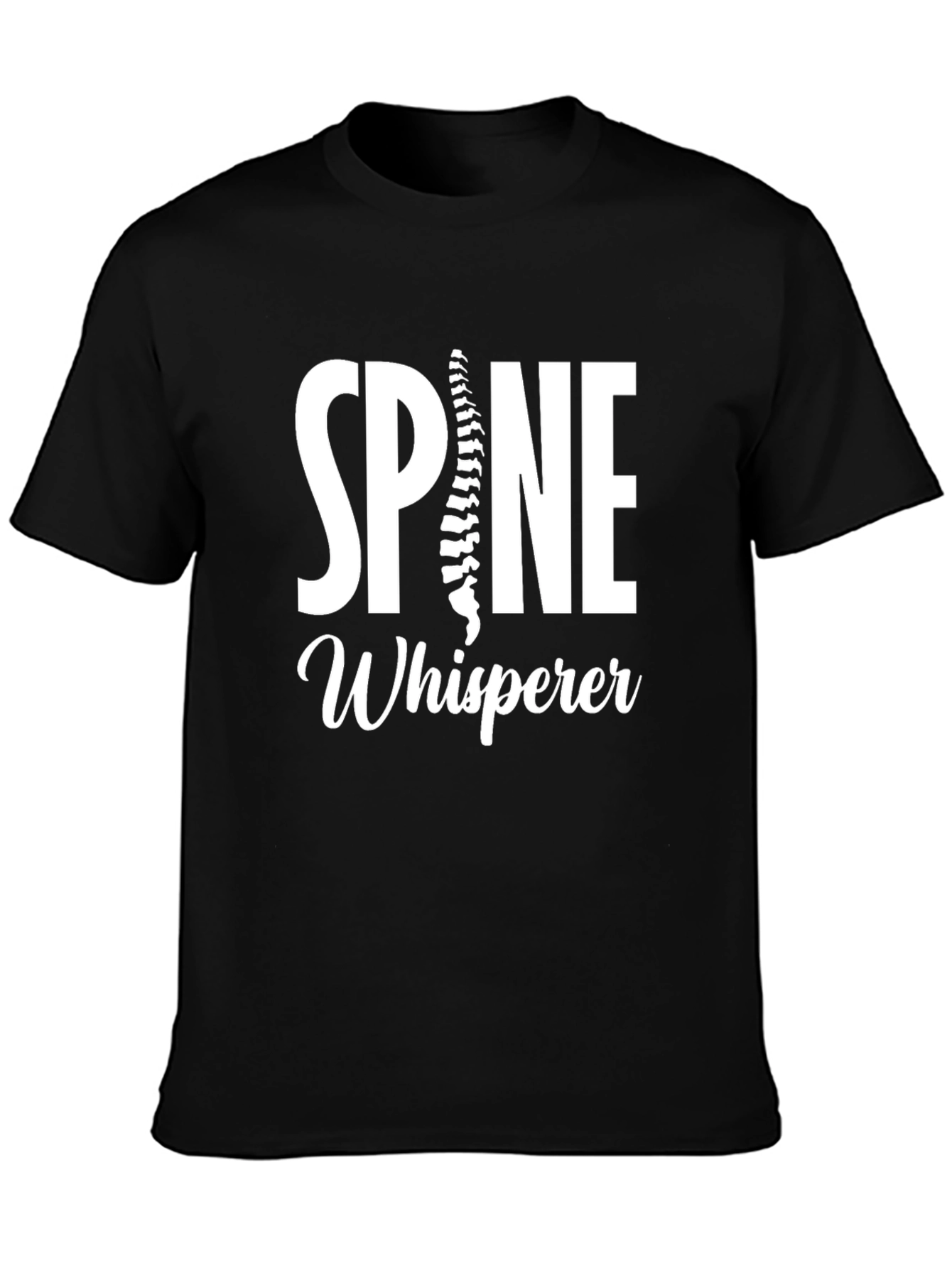 Spine Whisperer Graphic Tee - Chiropractic Humor