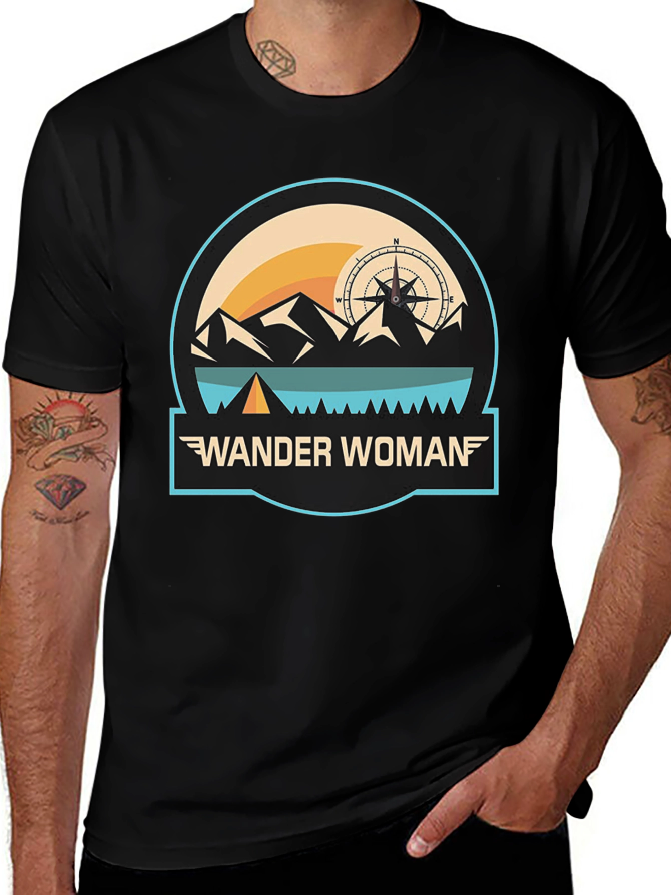 Wander Woman Graphic T-Shirt - Adventure Outdoors Tee