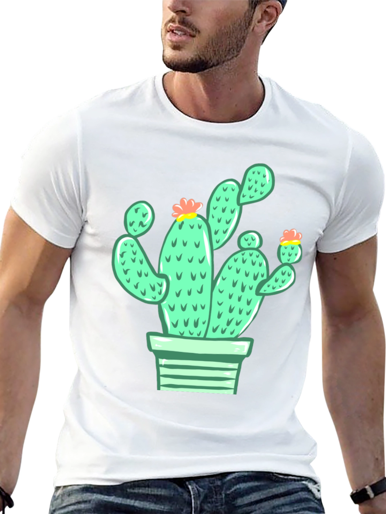Cactus Tee - Desert Humor Style