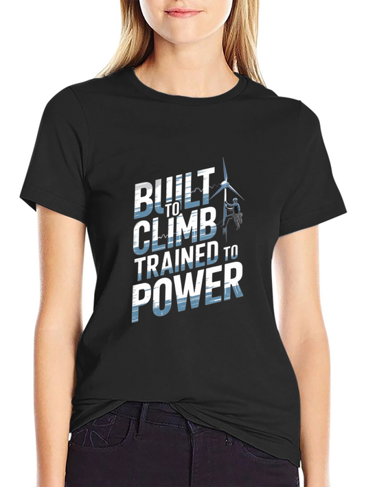 Built To Climb T-Shirt - Power Lineman Tee