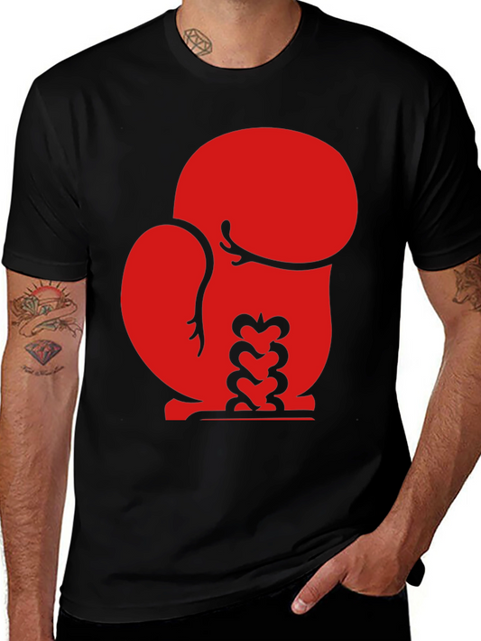 Boxing Glove Graphic T-Shirt - Soft Cotton