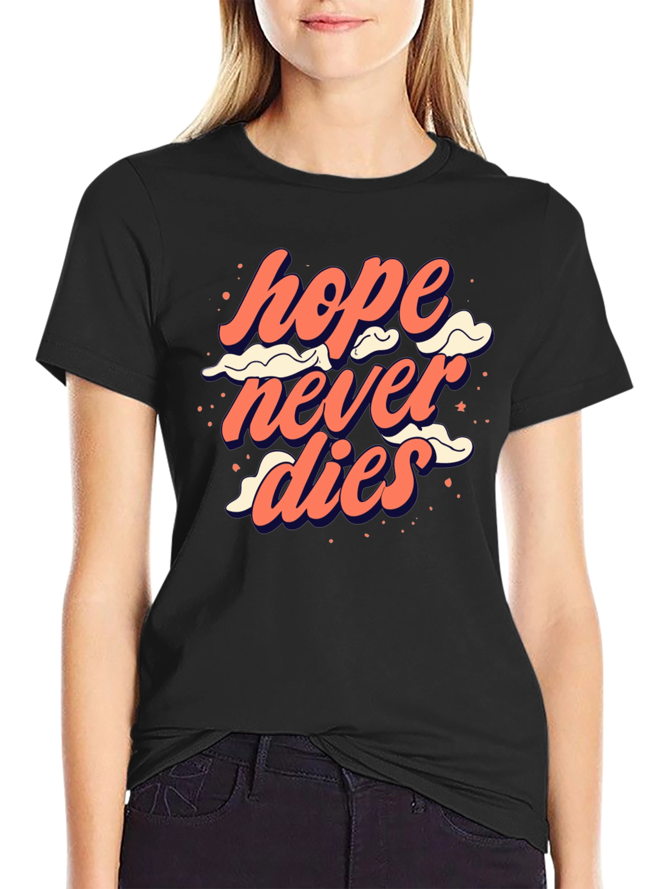 Hope Never Dies Graphic Tee - Trendy Comfort