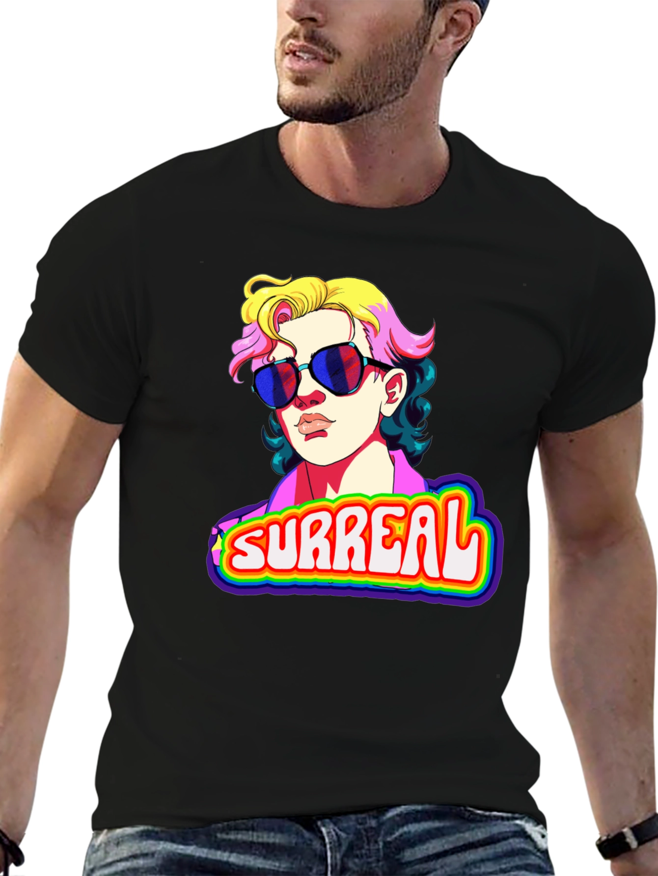Surreal Retro Graphic Tee