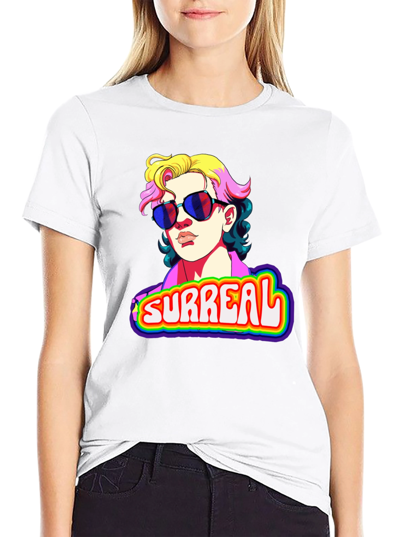 Surreal Retro Graphic Tee