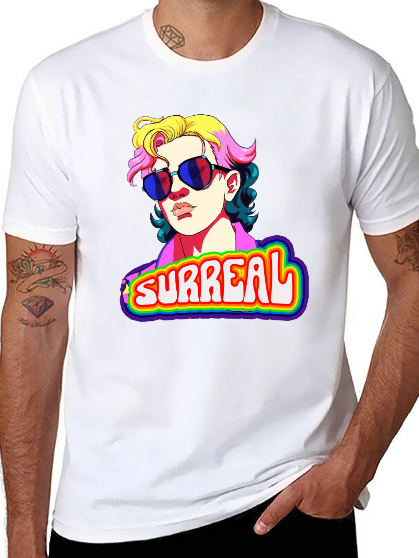 Surreal Retro Graphic Tee
