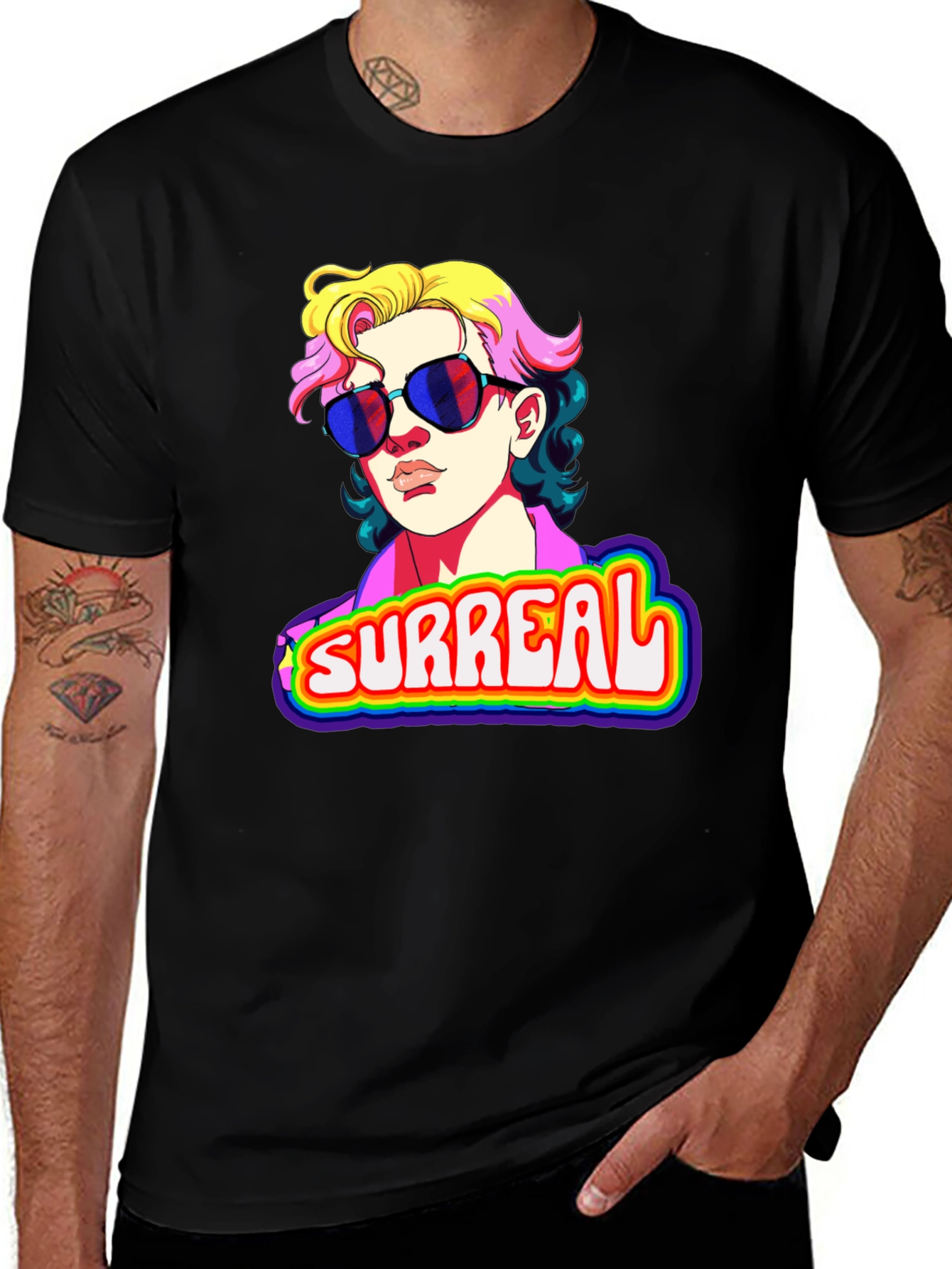 Surreal Retro Graphic Tee