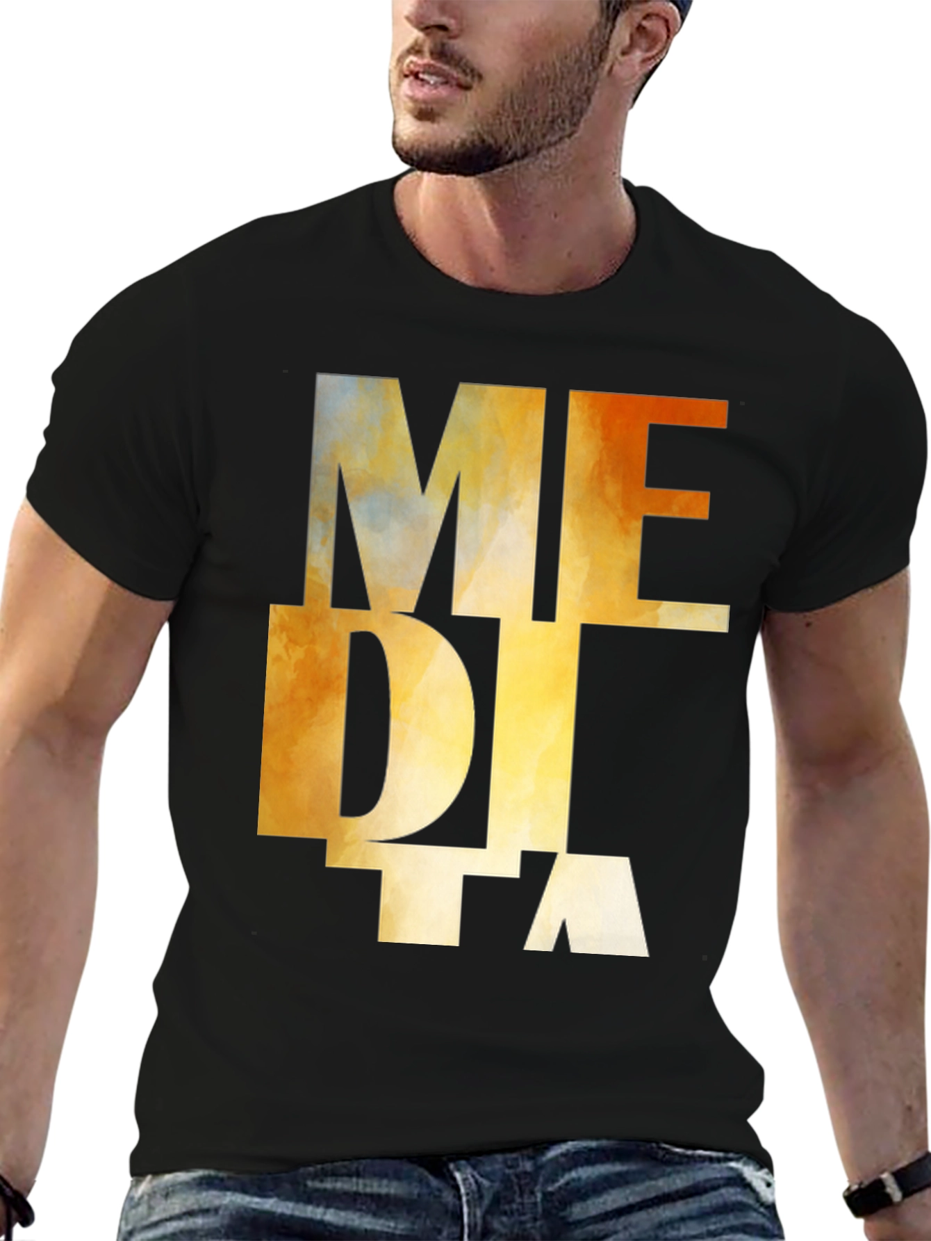 Meditate Graphic Tee - Relaxed Fit