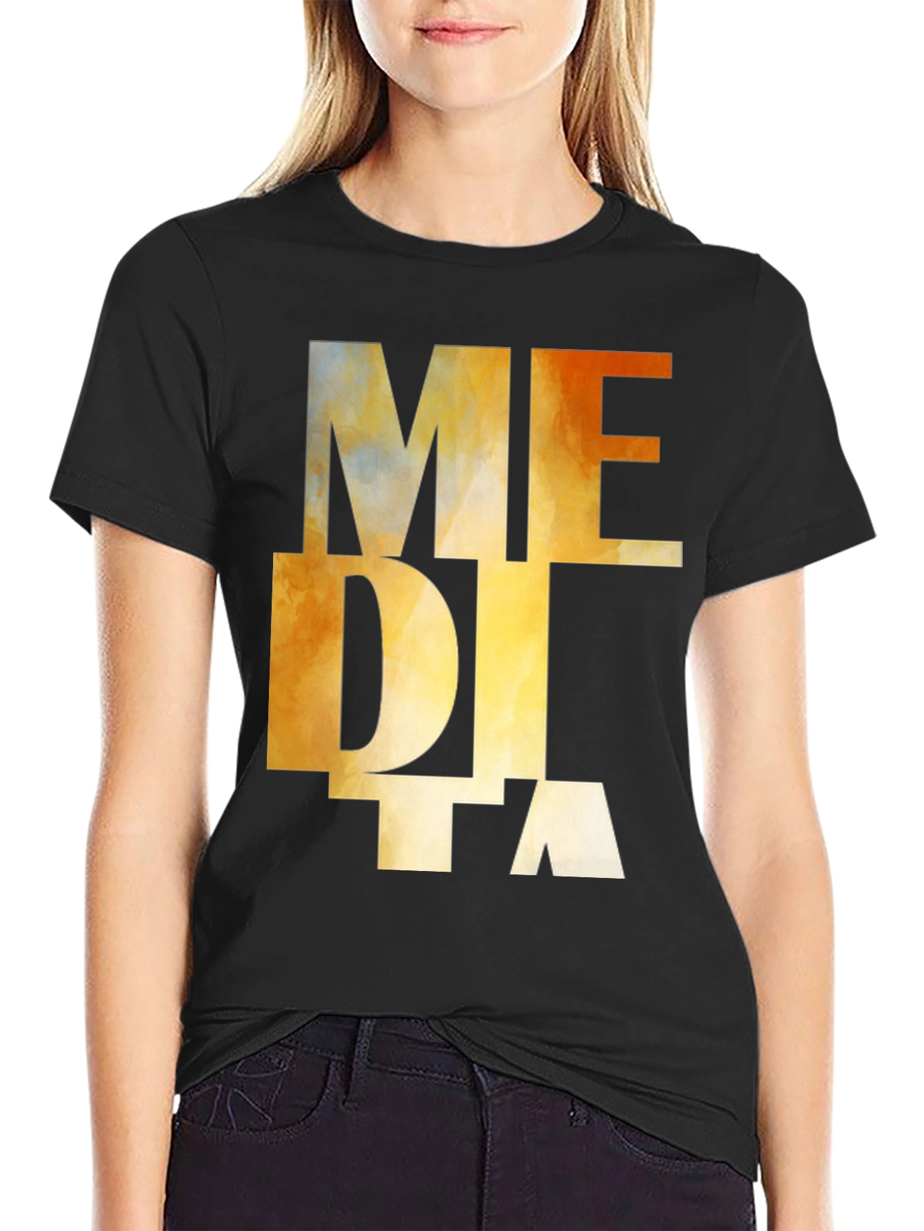 Meditate Graphic Tee - Relaxed Fit