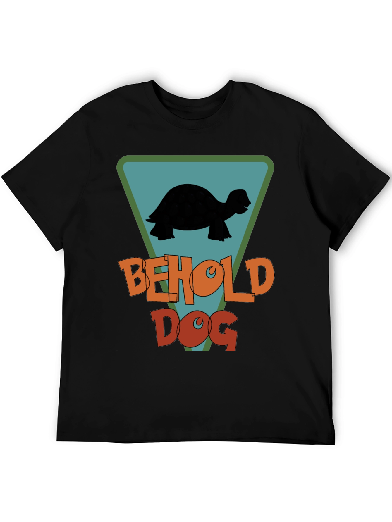 Behold Dog Turtle Graphic T-Shirt