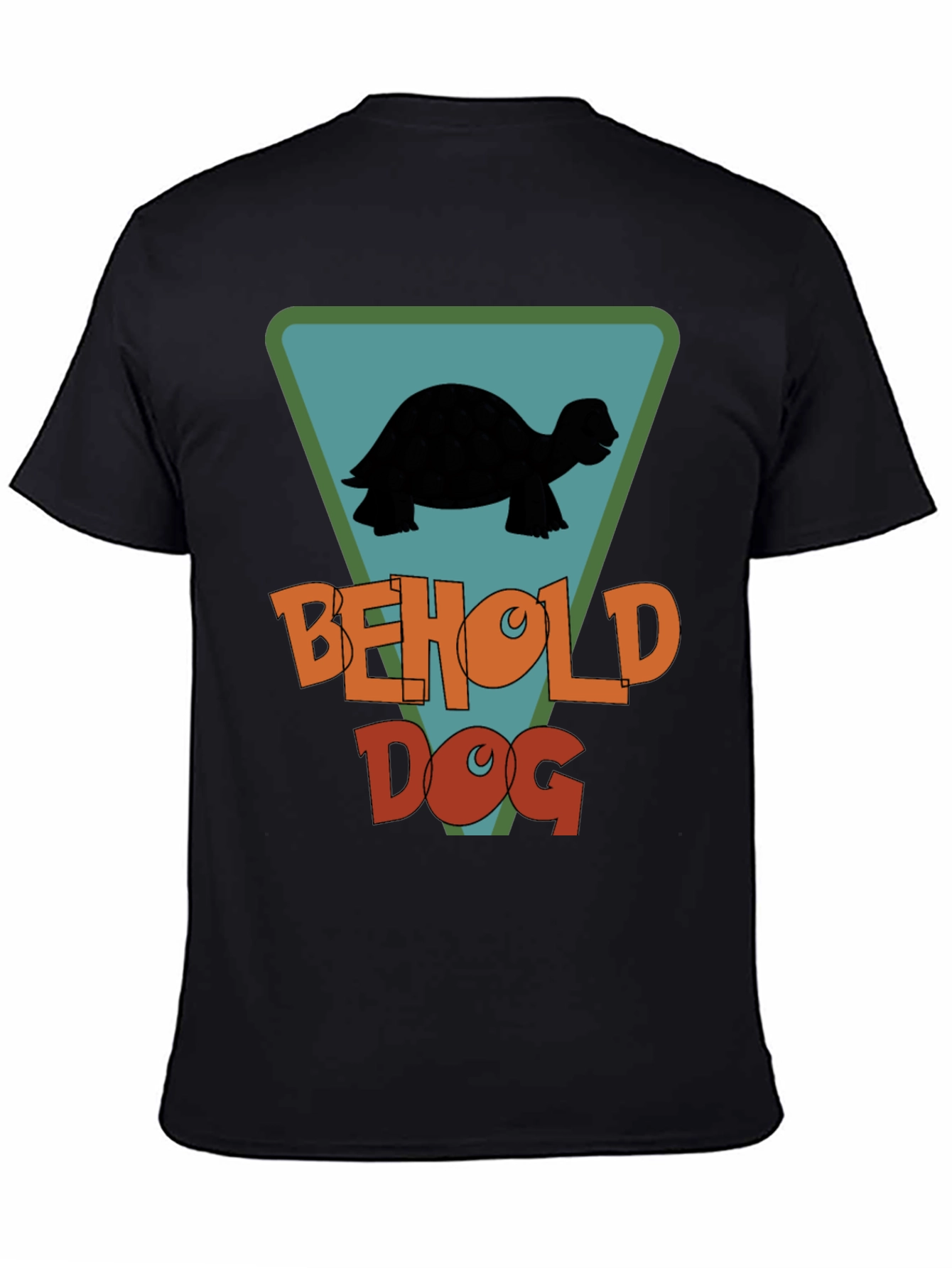 Behold Dog Turtle Graphic T-Shirt