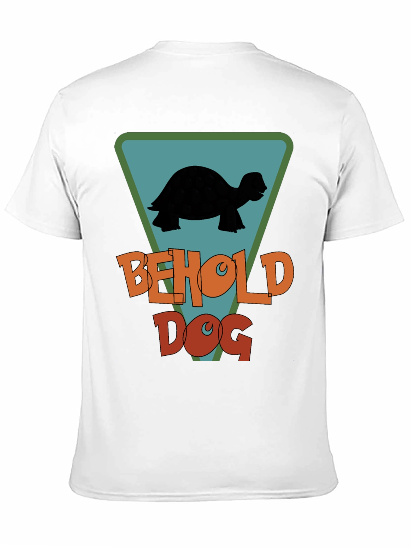 Behold Dog Turtle Graphic T-Shirt