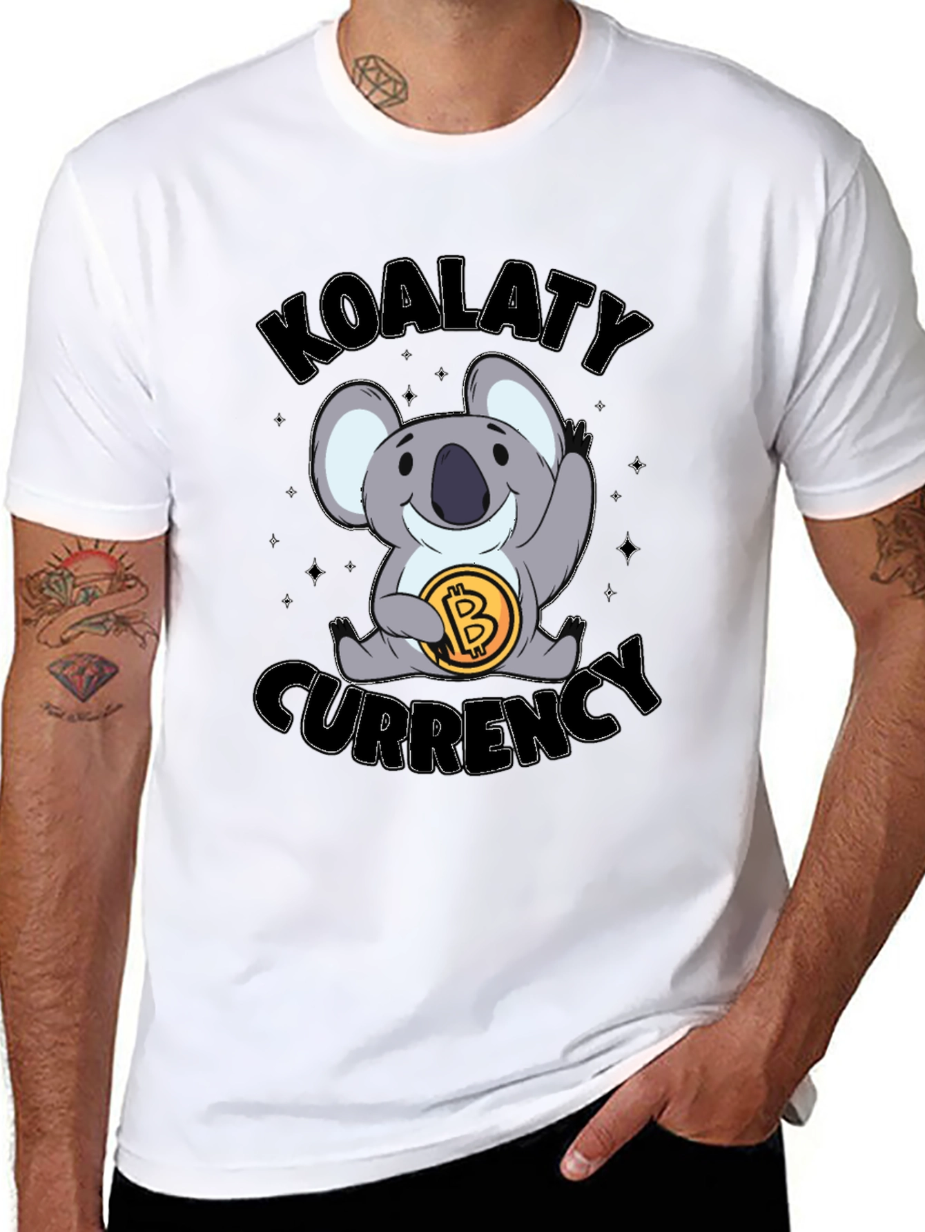 Koalaty Currency T-Shirt - Bitcoin Koala Tee