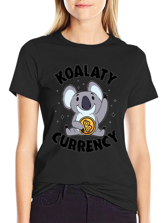 Koalaty Currency T-Shirt - Bitcoin Koala Tee