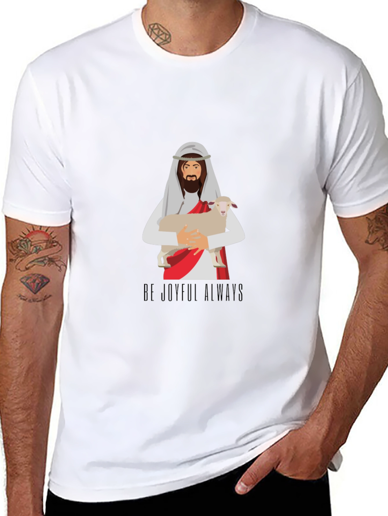 Be Joyful Always Graphic T-Shirt