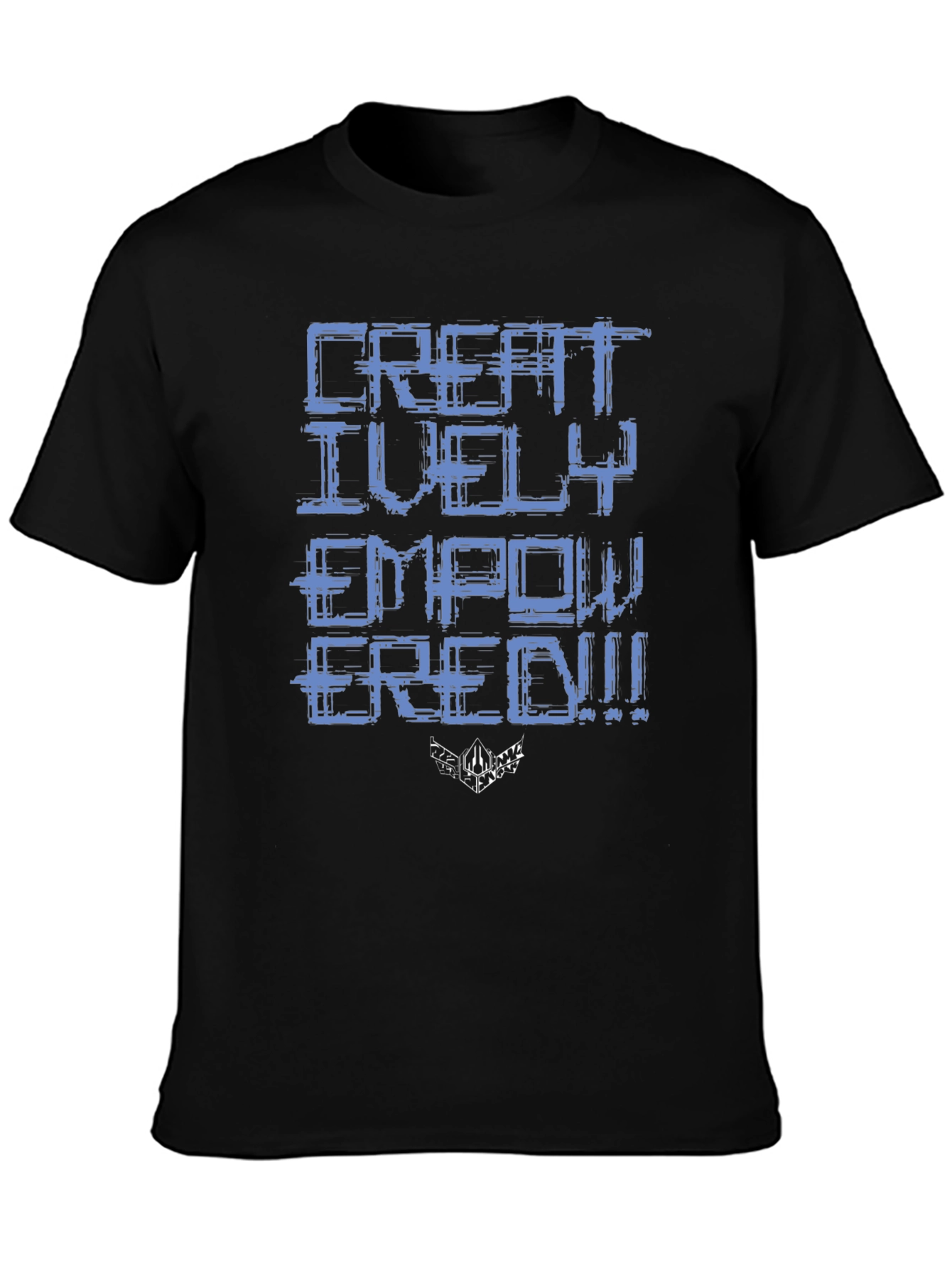 Creatively Empowered Graphic Tee - Black
