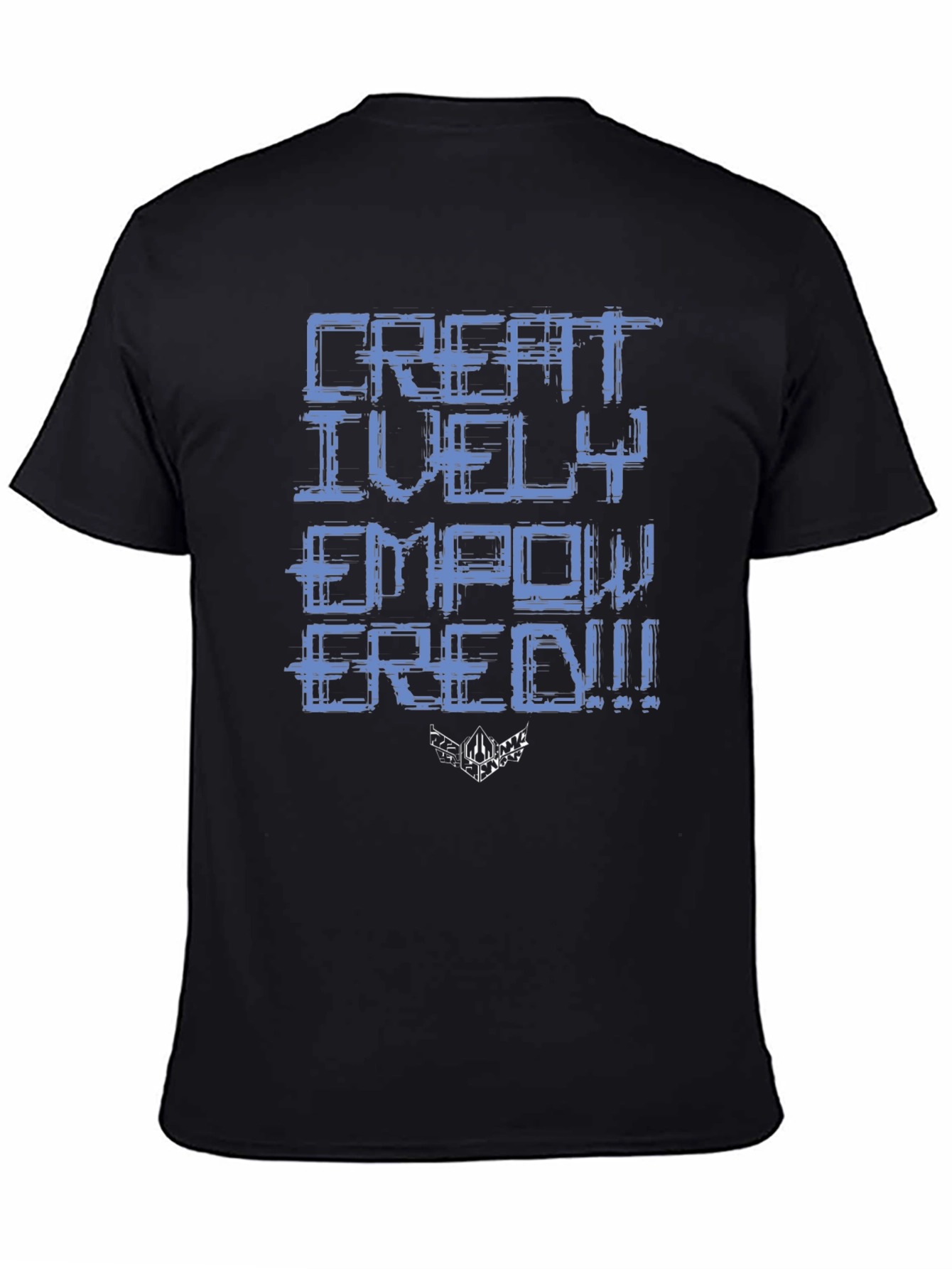 Creatively Empowered Graphic Tee - Black