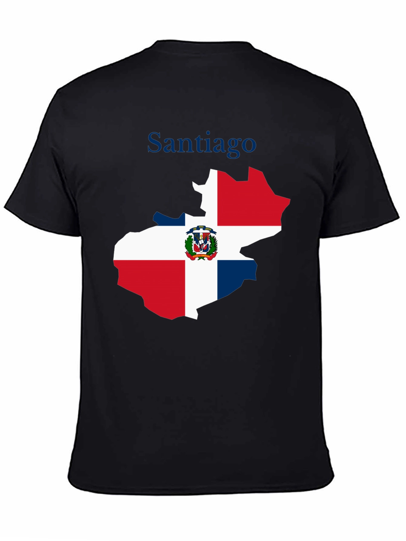 Santiago Dominican Republic Flag T-Shirt