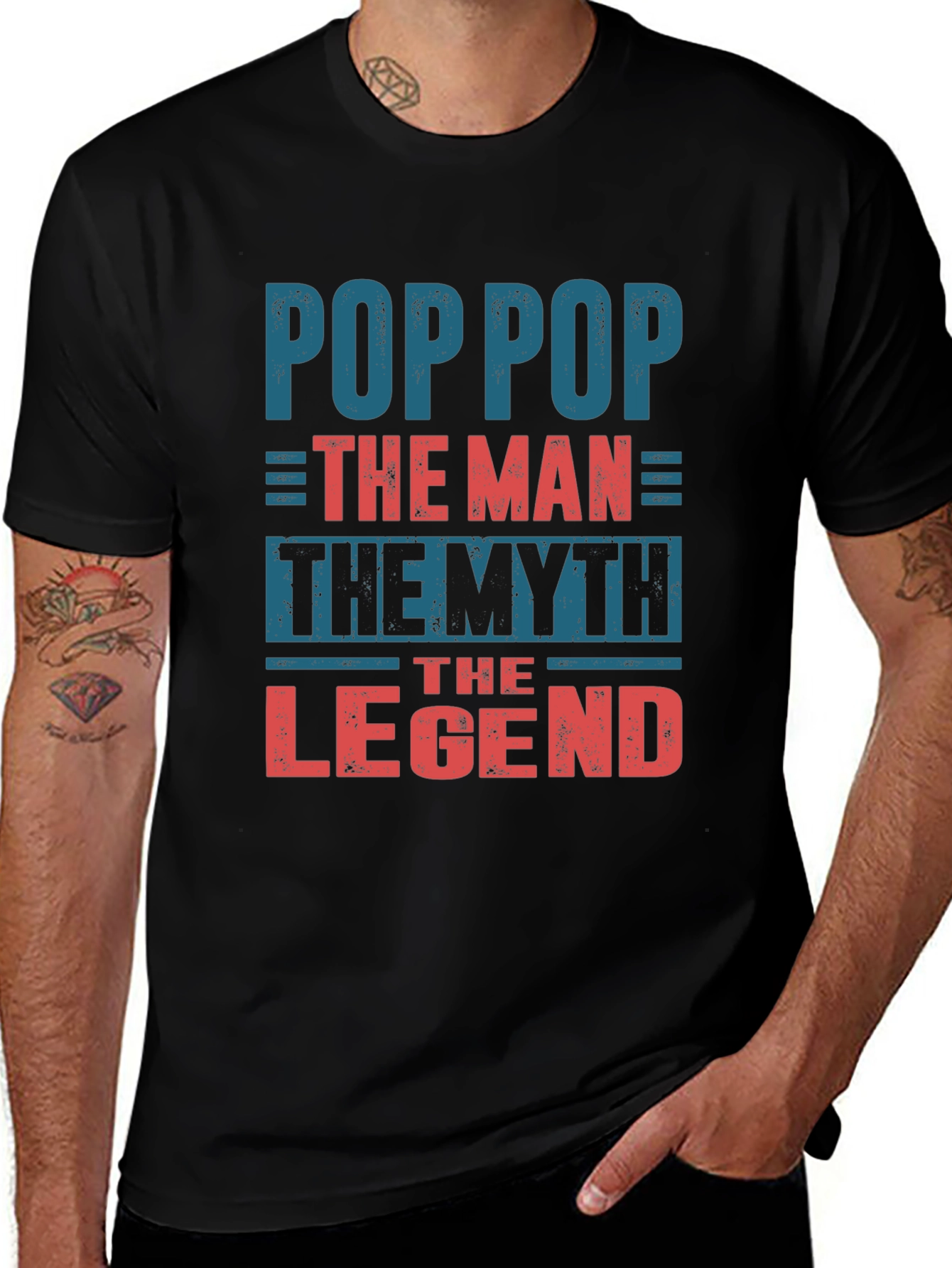 Pop Pop The Man The Myth The Legend T-Shirt