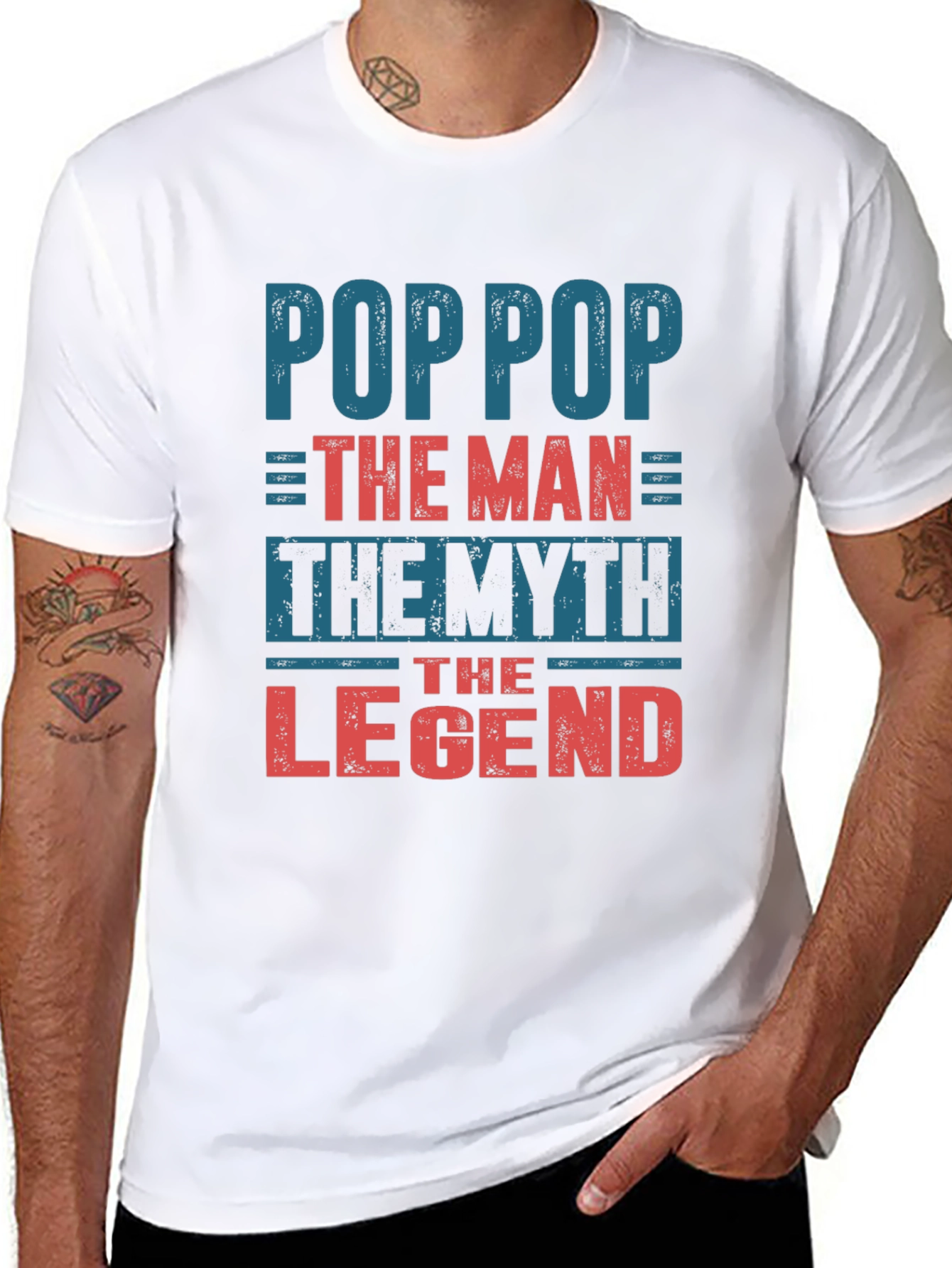 Pop Pop The Man The Myth The Legend T-Shirt