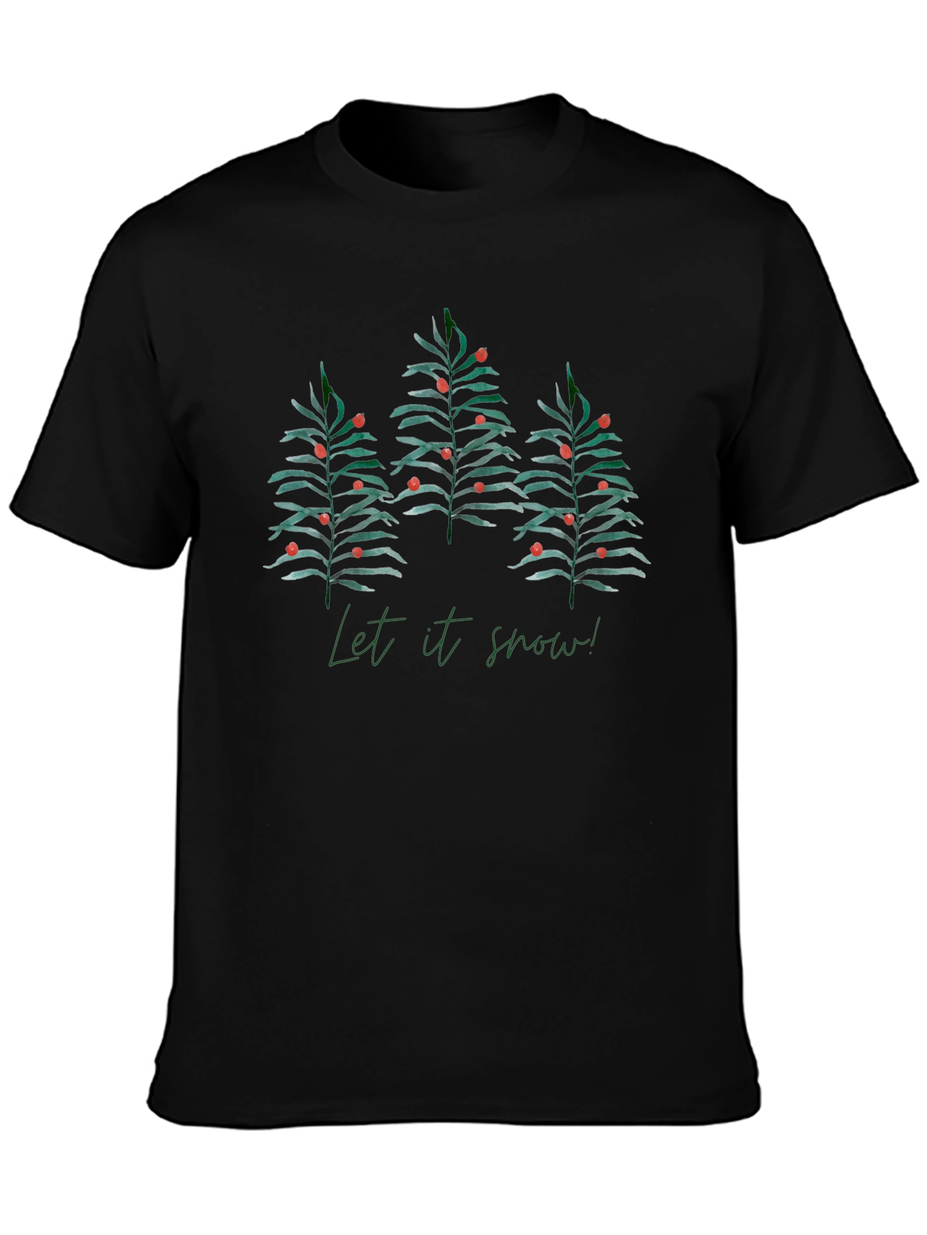 Let it Snow Christmas T-Shirt - Festive Holiday Apparel