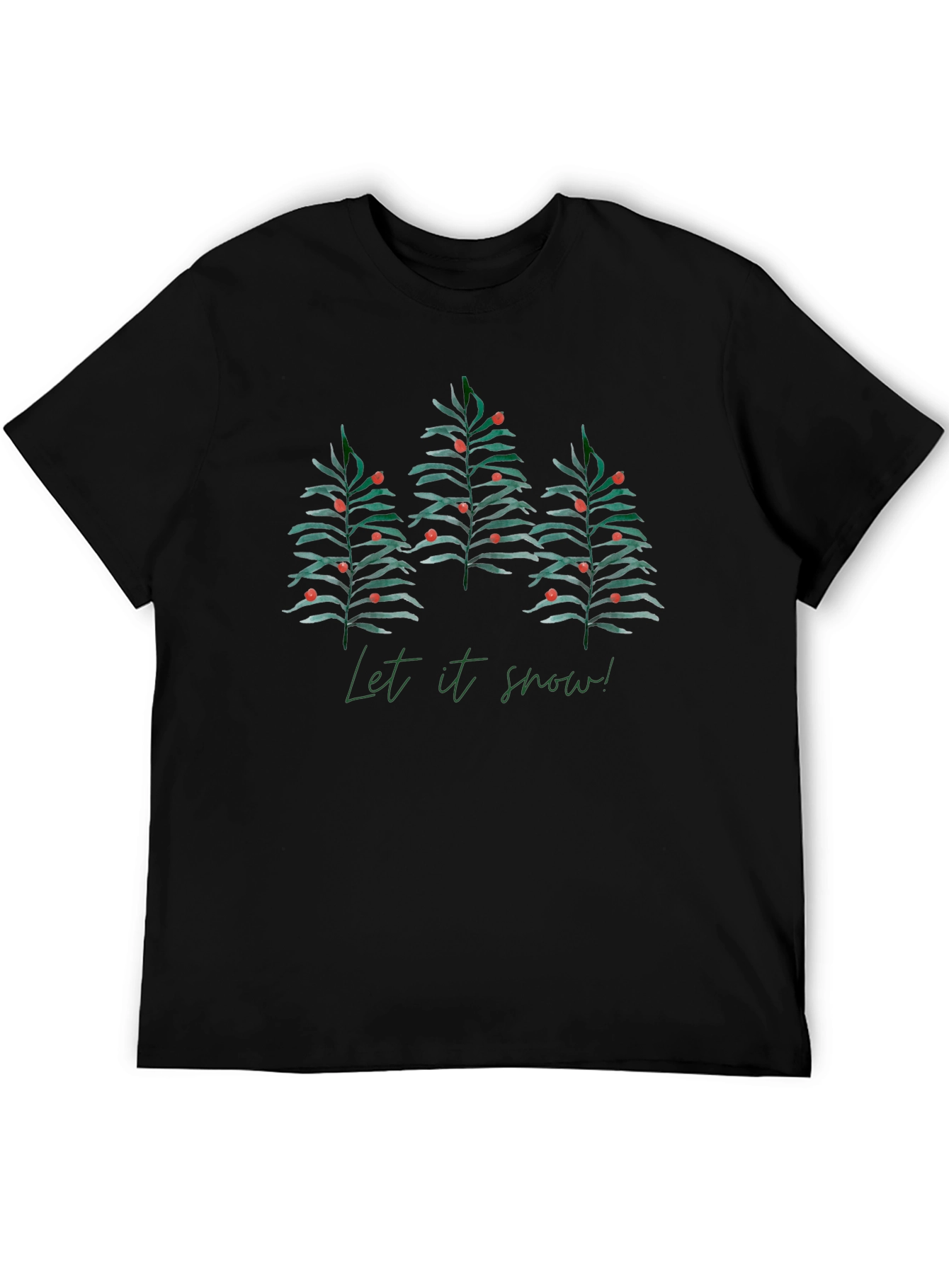 Let it Snow Christmas T-Shirt - Festive Holiday Apparel
