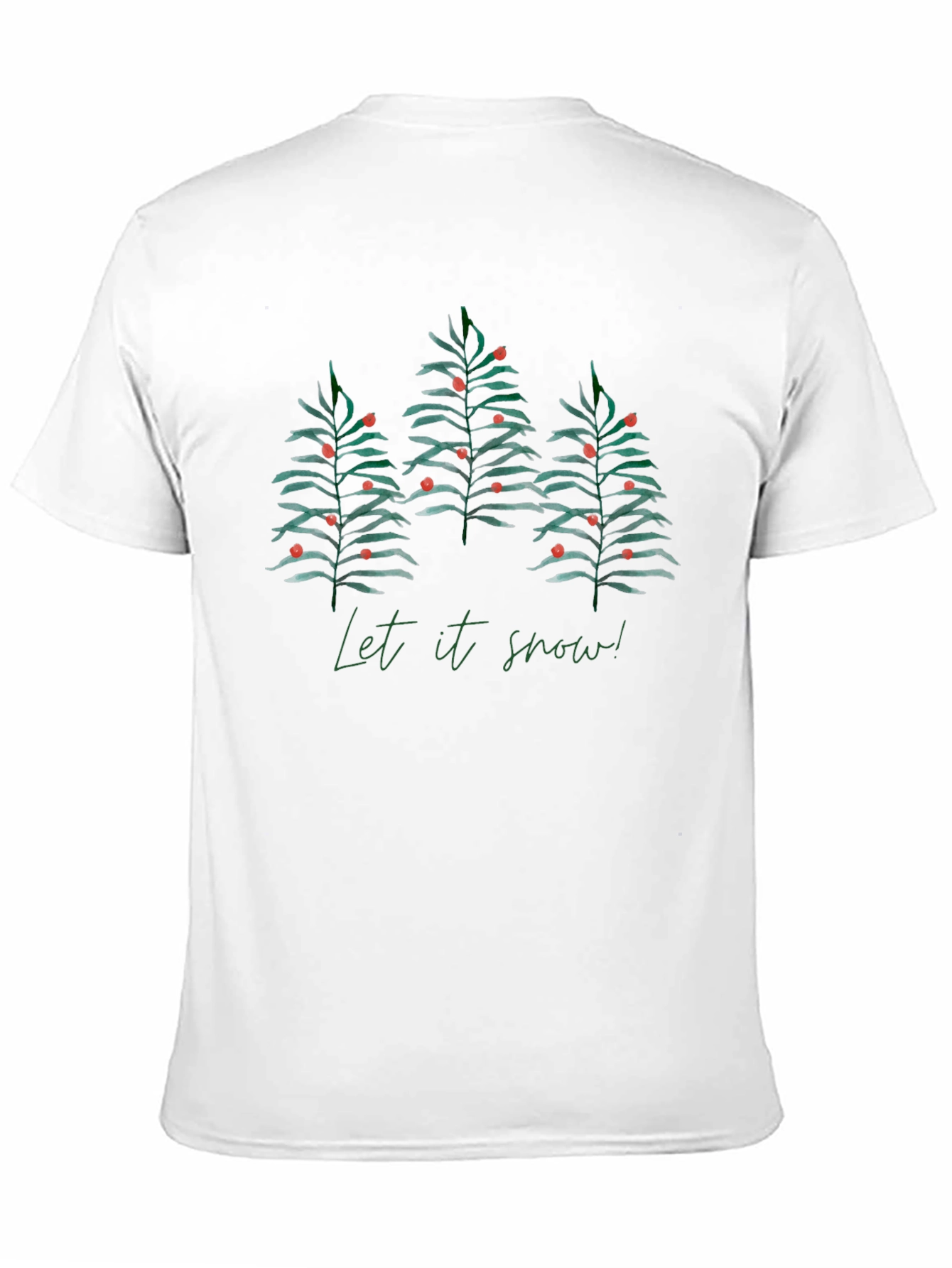 Let it Snow Christmas T-Shirt - Festive Holiday Apparel