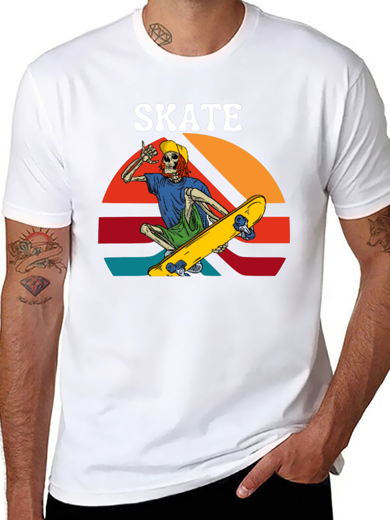 Skate Skeleton T-Shirt