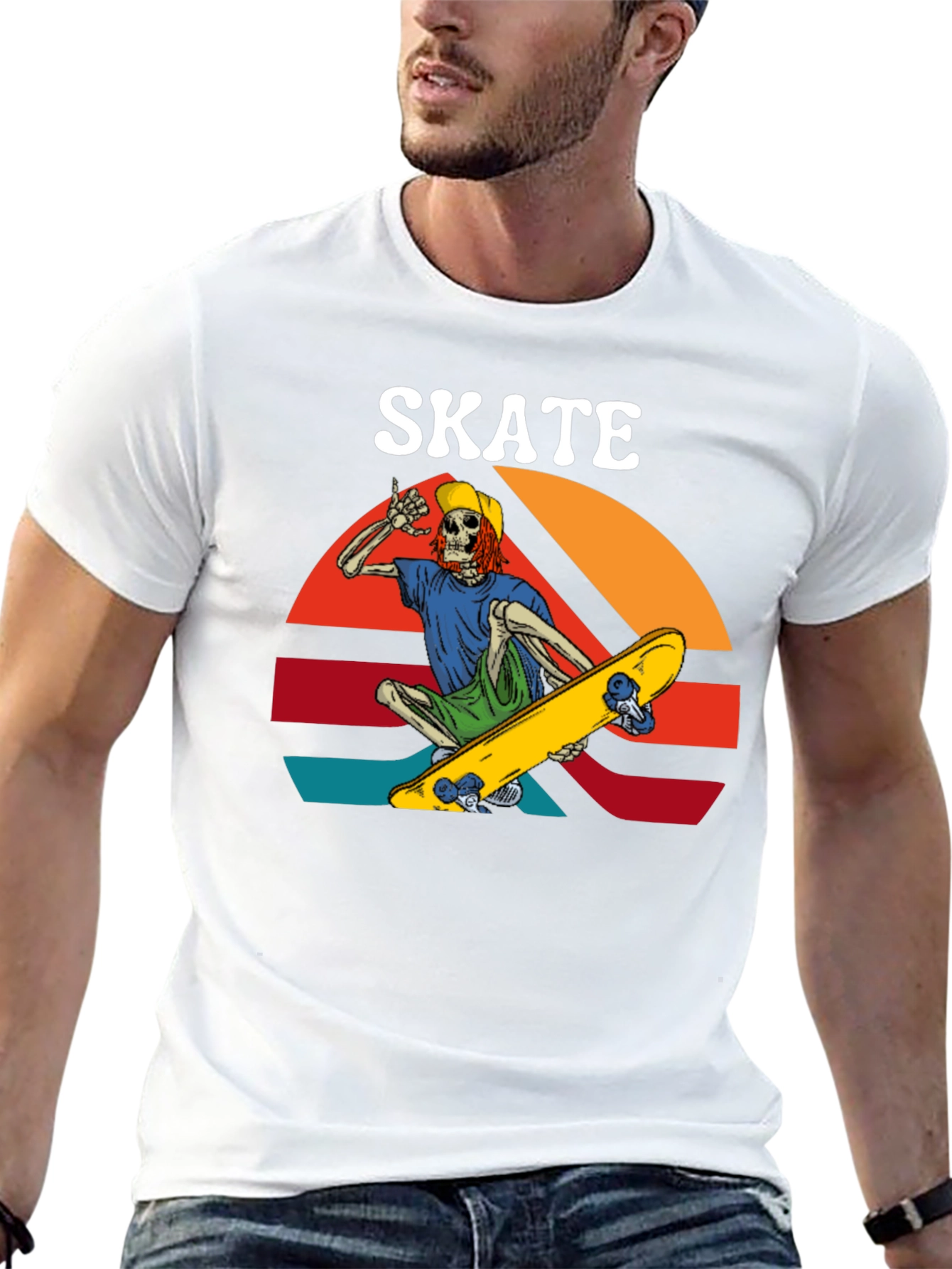 Skate Skeleton T-Shirt