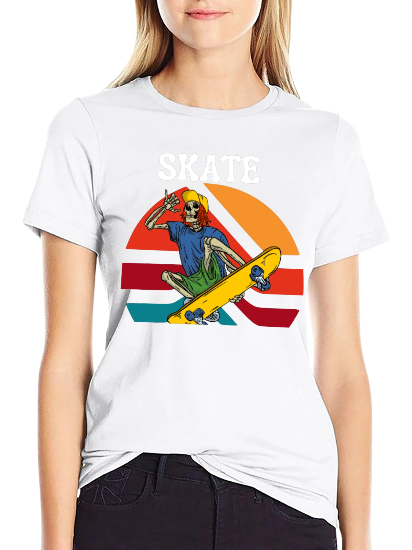 Skate Skeleton T-Shirt
