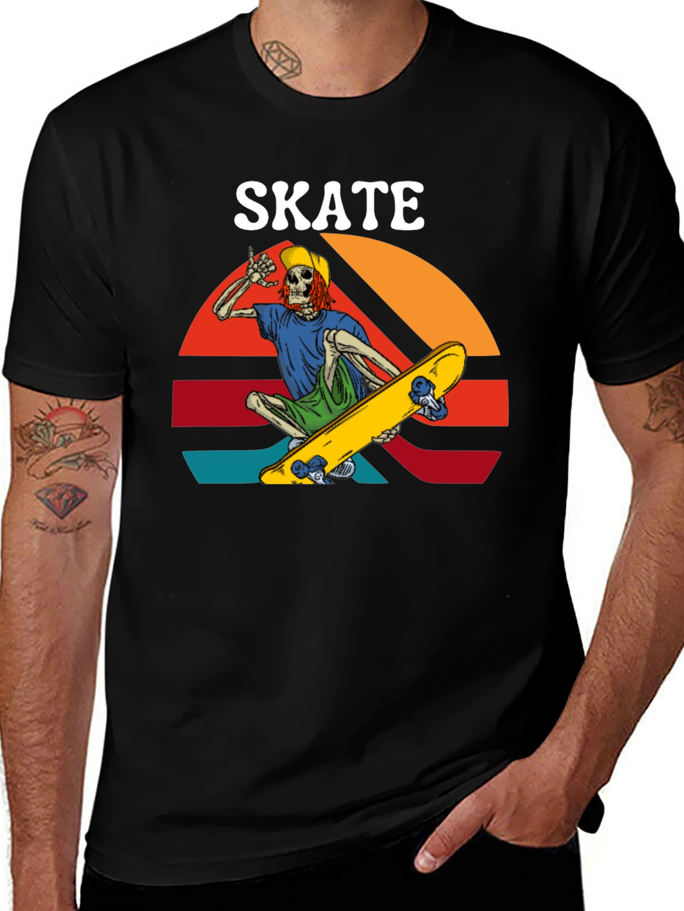 Skate Skeleton T-Shirt