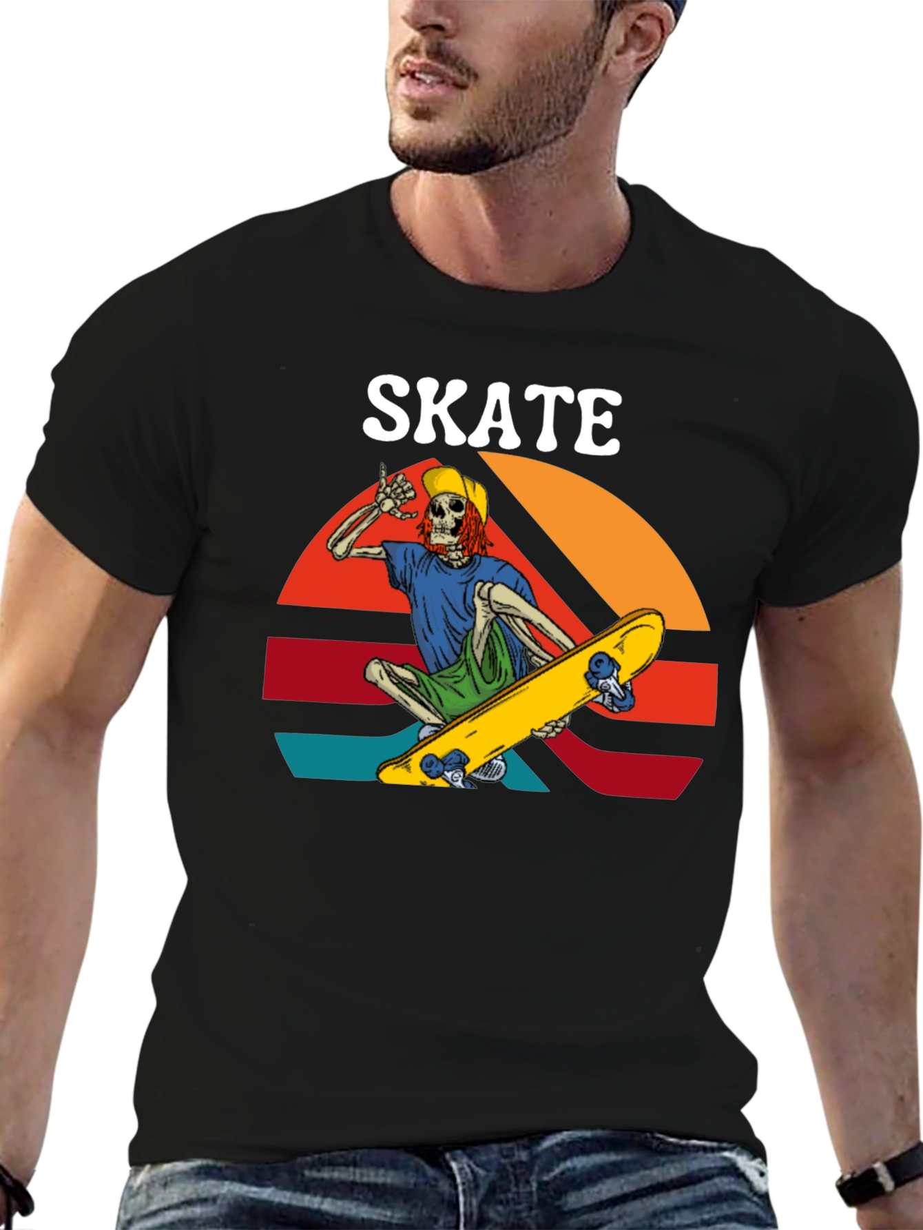 Skate Skeleton T-Shirt