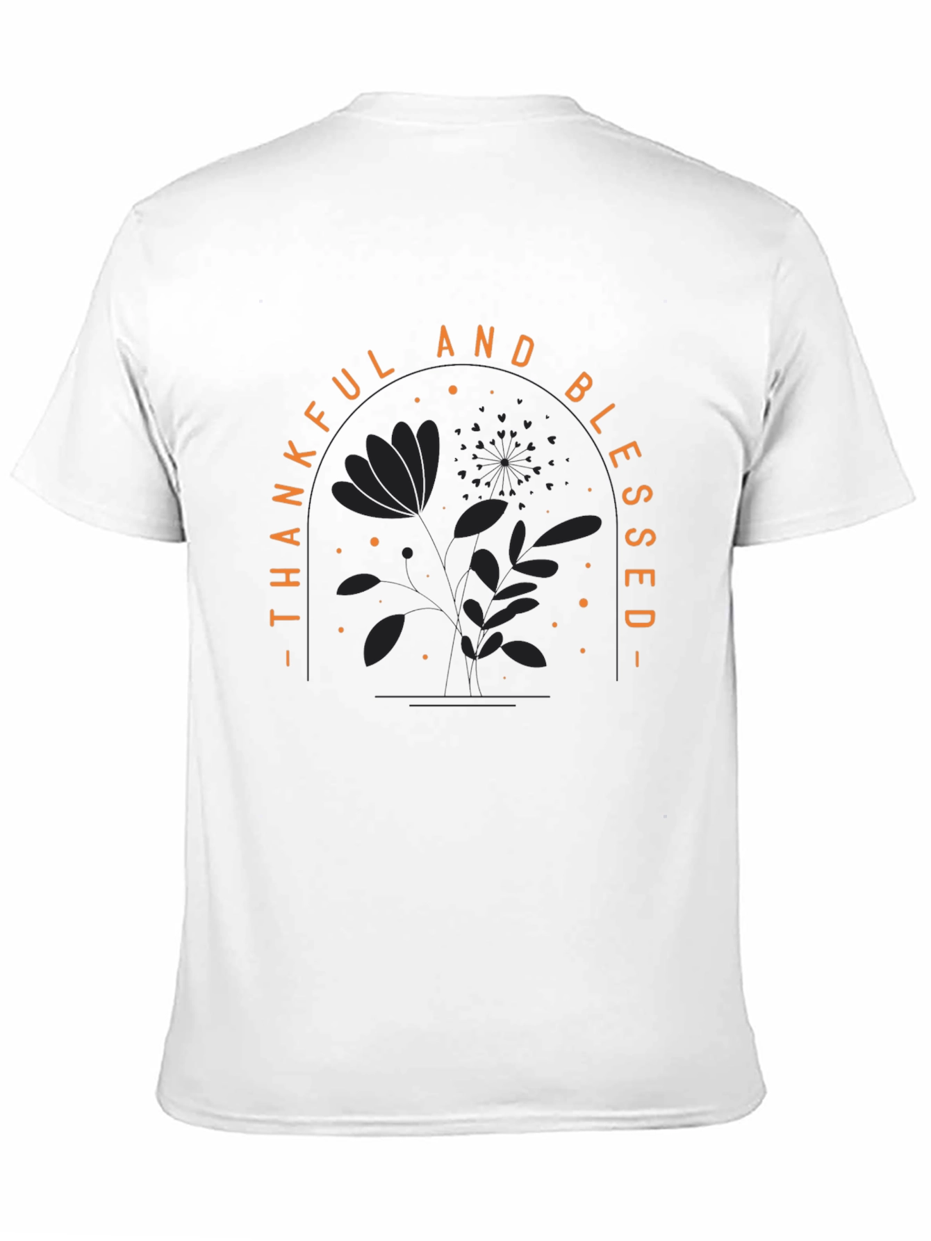 Thankful and Blessed Graphic T-Shirt