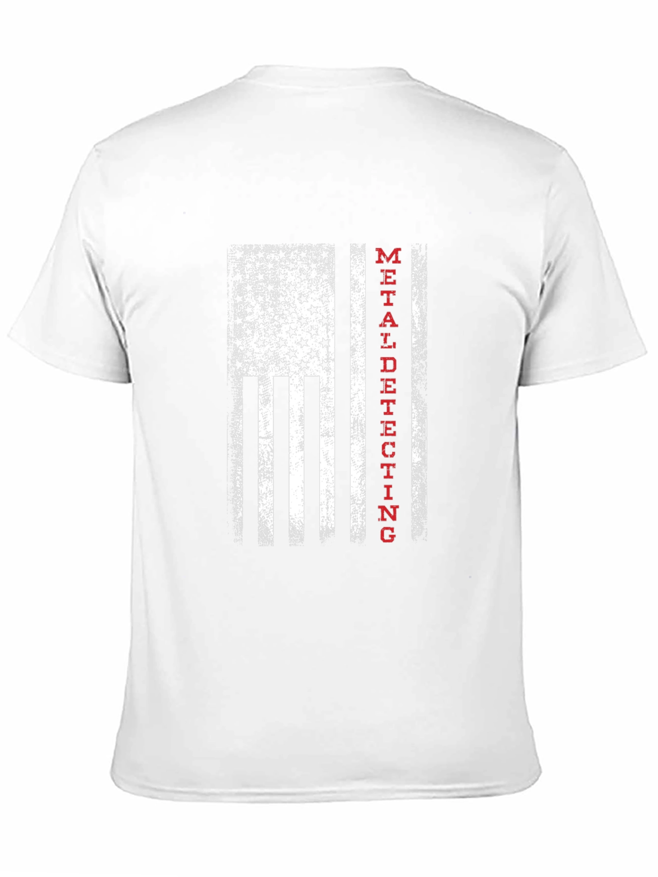 Metal Detecting USA Flag T-Shirt