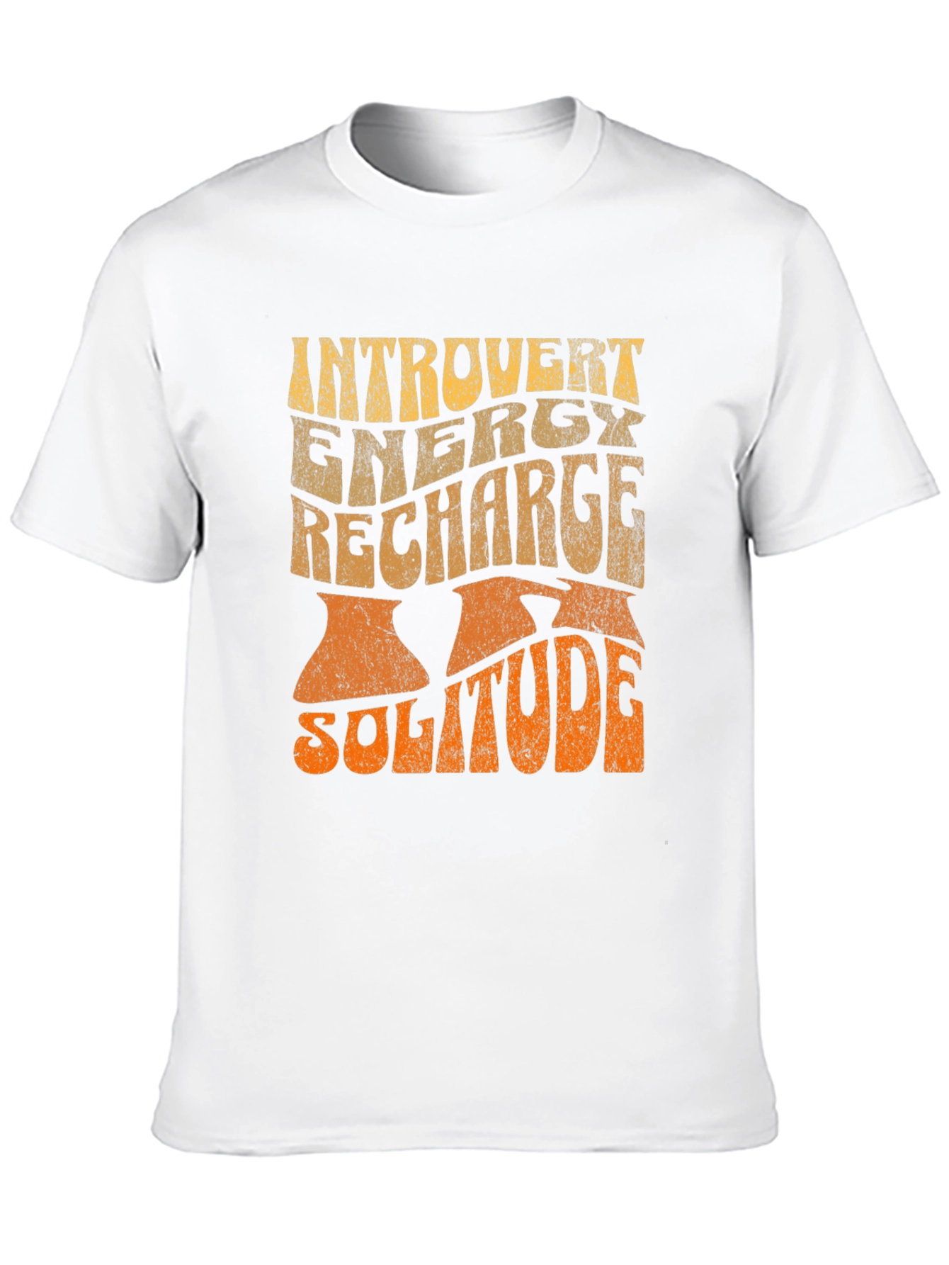 Introvert Energy T-Shirt - Recharge Solitude