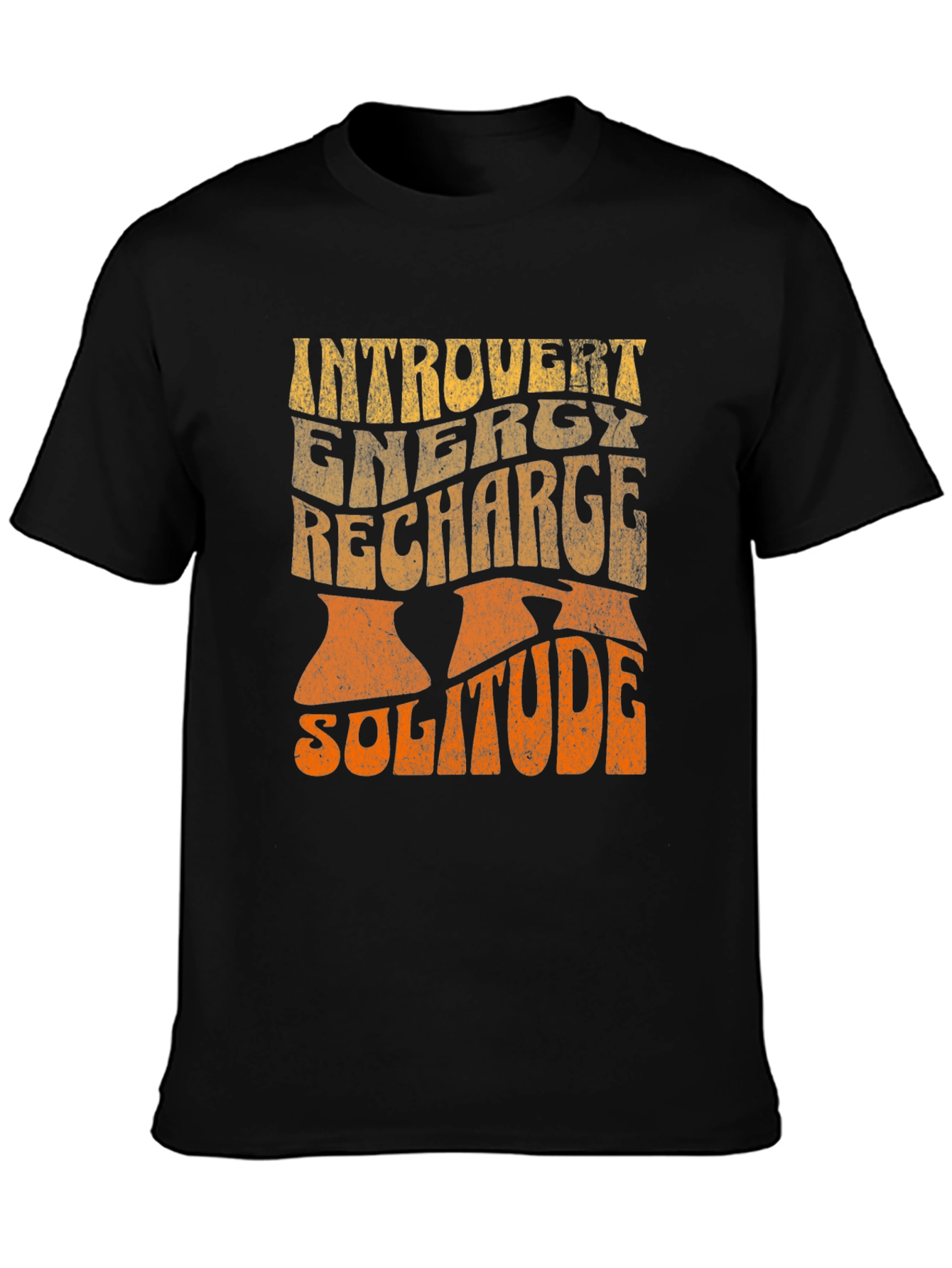 Introvert Energy T-Shirt - Recharge Solitude