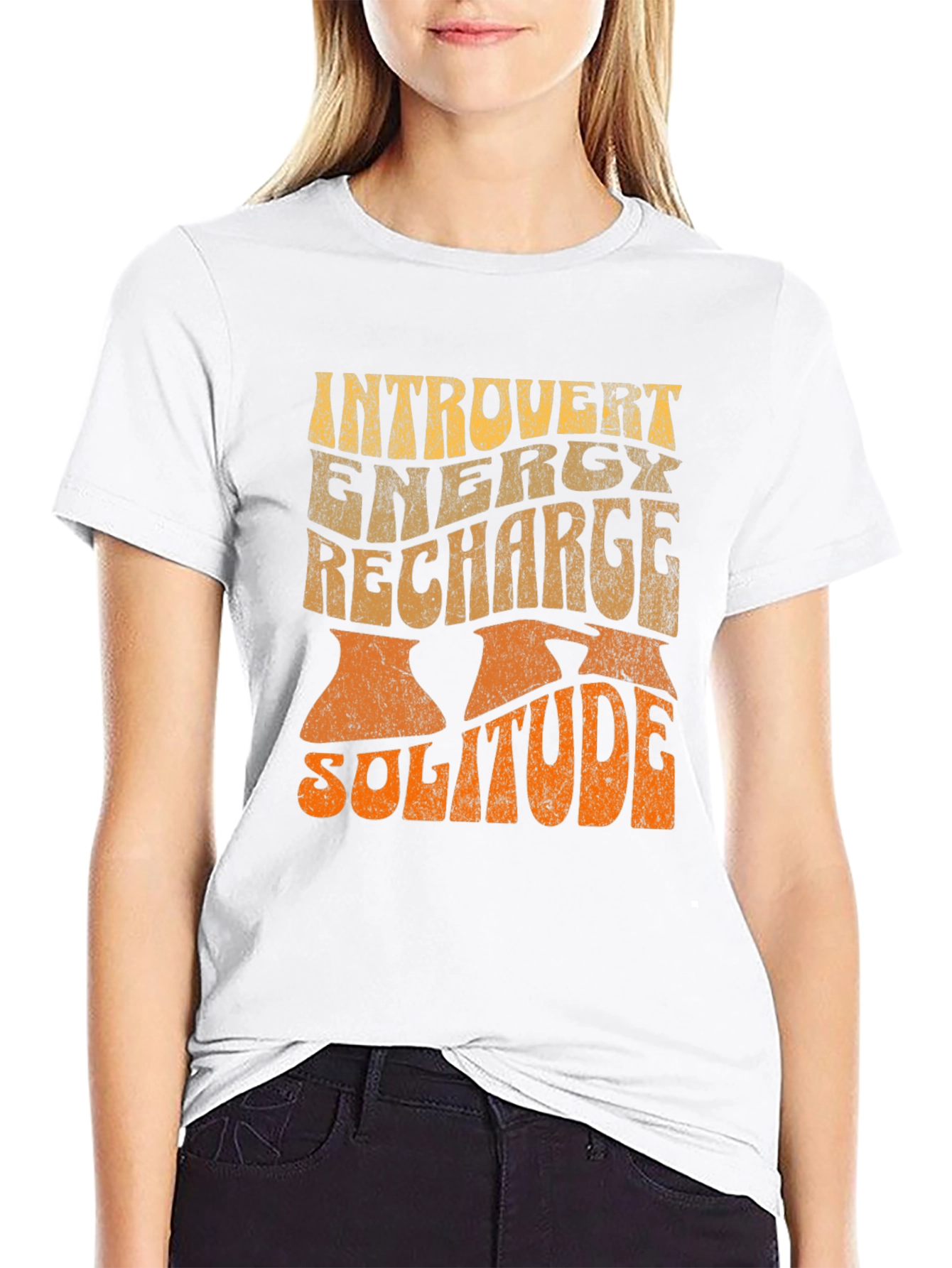 Introvert Energy T-Shirt - Recharge Solitude