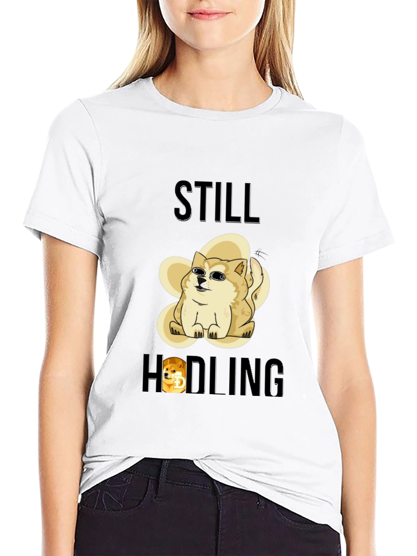 Still Hodling Doge T-Shirt