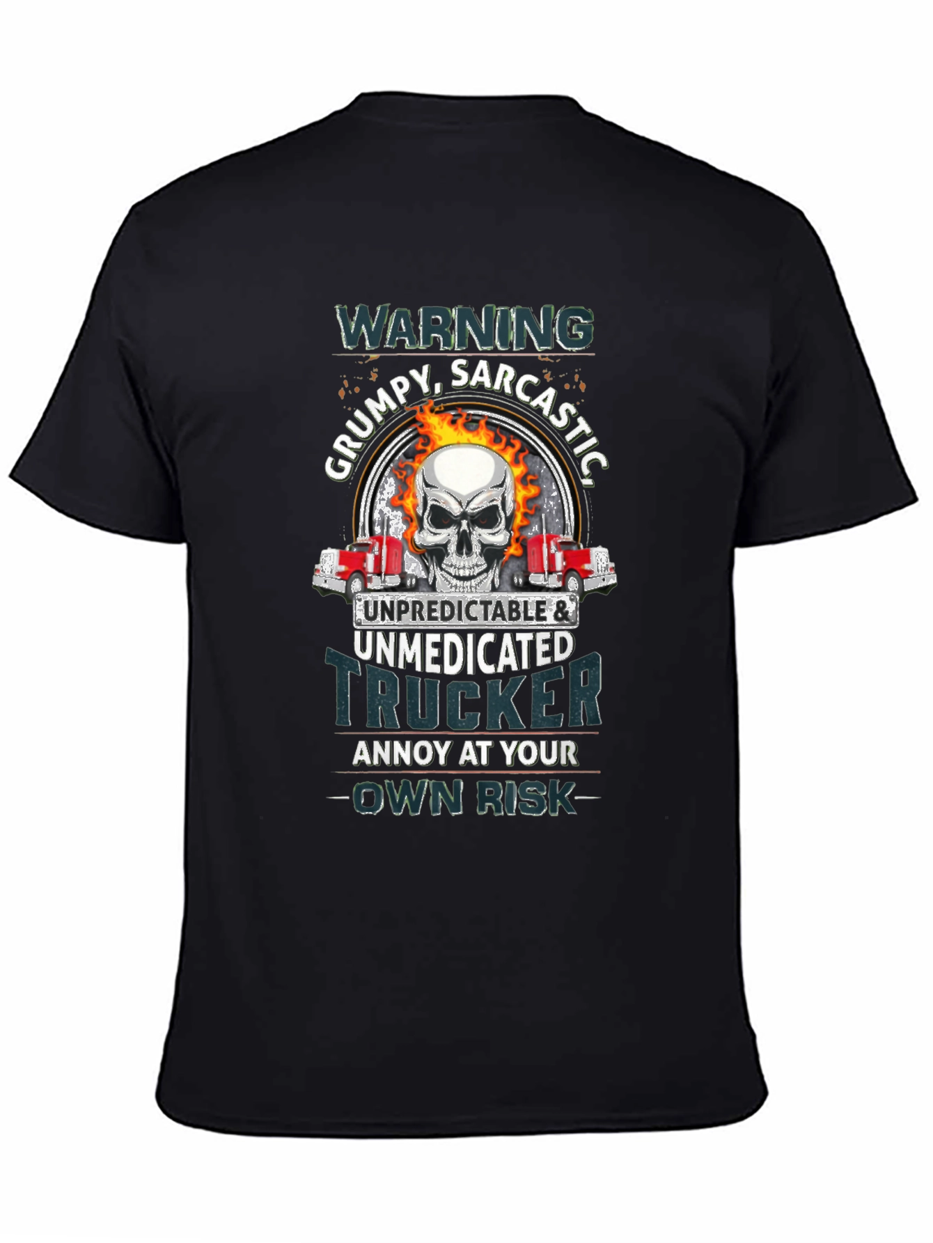 Grumpy Sarcastic Trucker T-Shirt