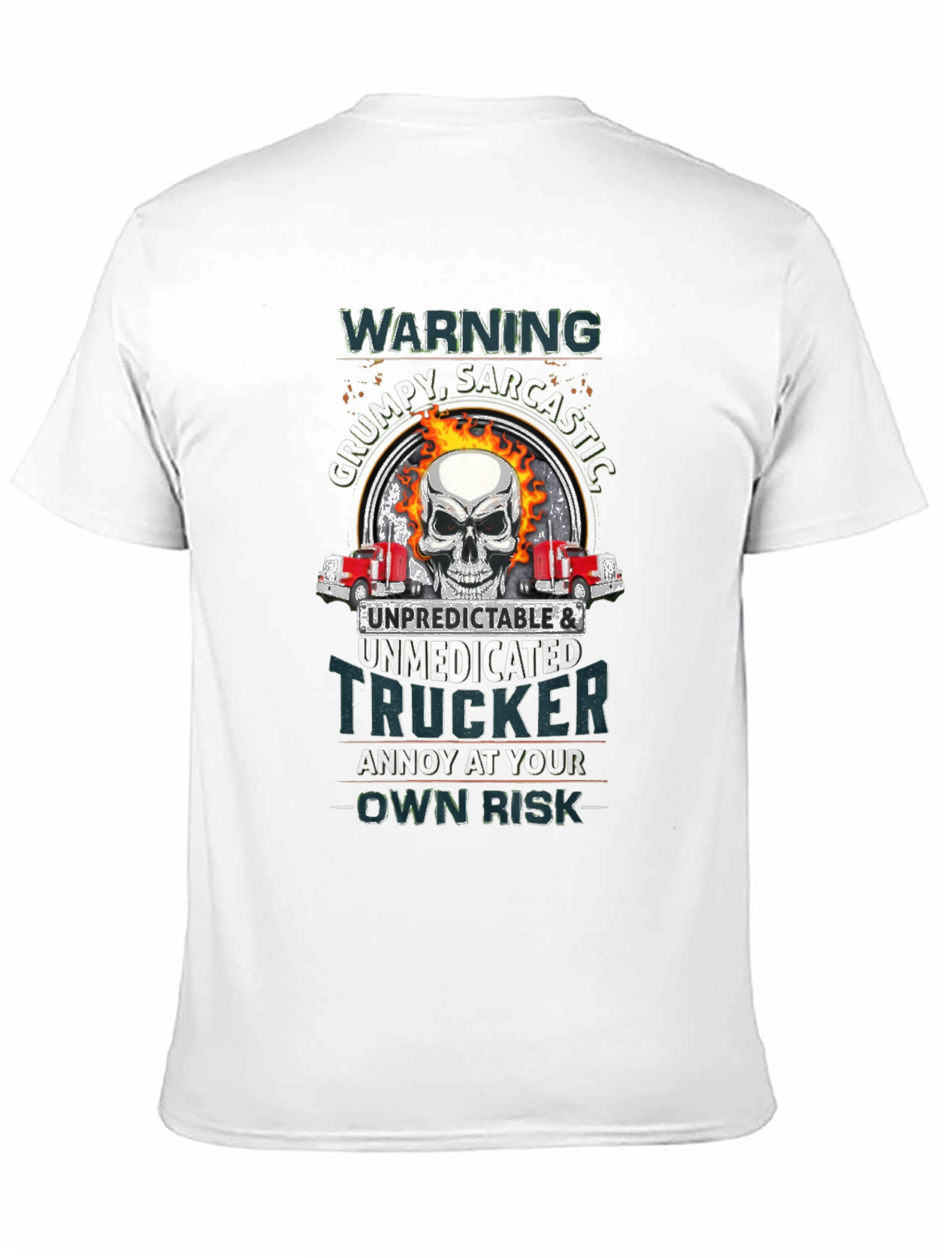 Grumpy Sarcastic Trucker T-Shirt