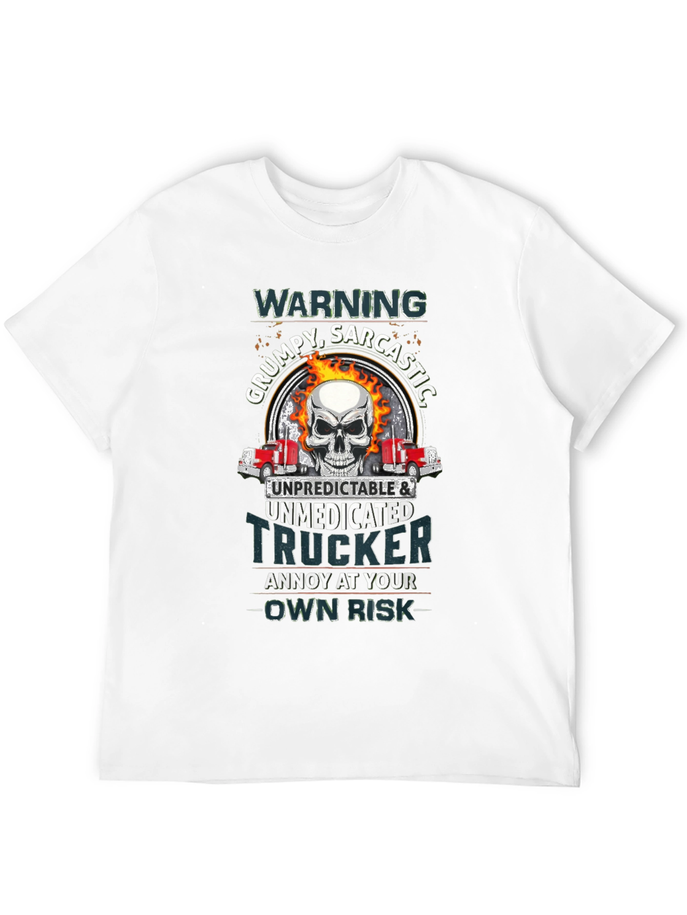 Grumpy Sarcastic Trucker T-Shirt