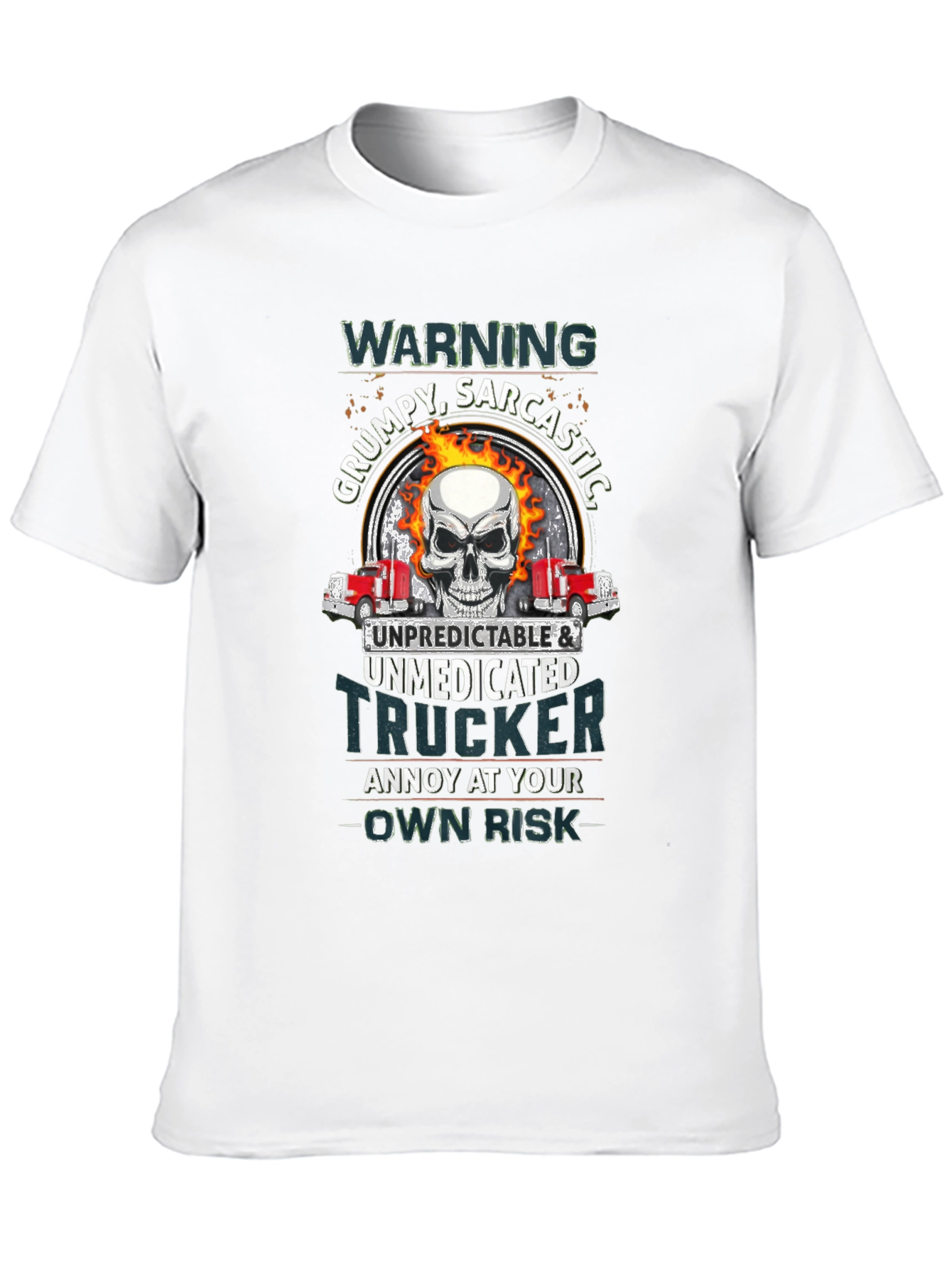 Grumpy Sarcastic Trucker T-Shirt