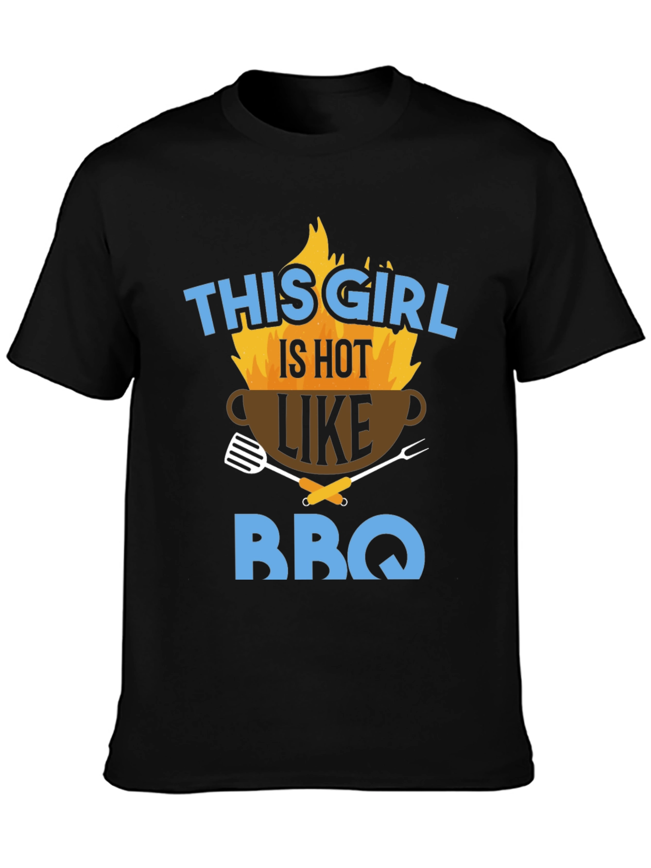 Hot BBQ Girl Graphic Tee