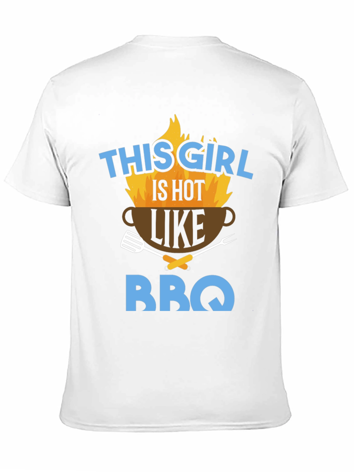 Hot BBQ Girl Graphic Tee