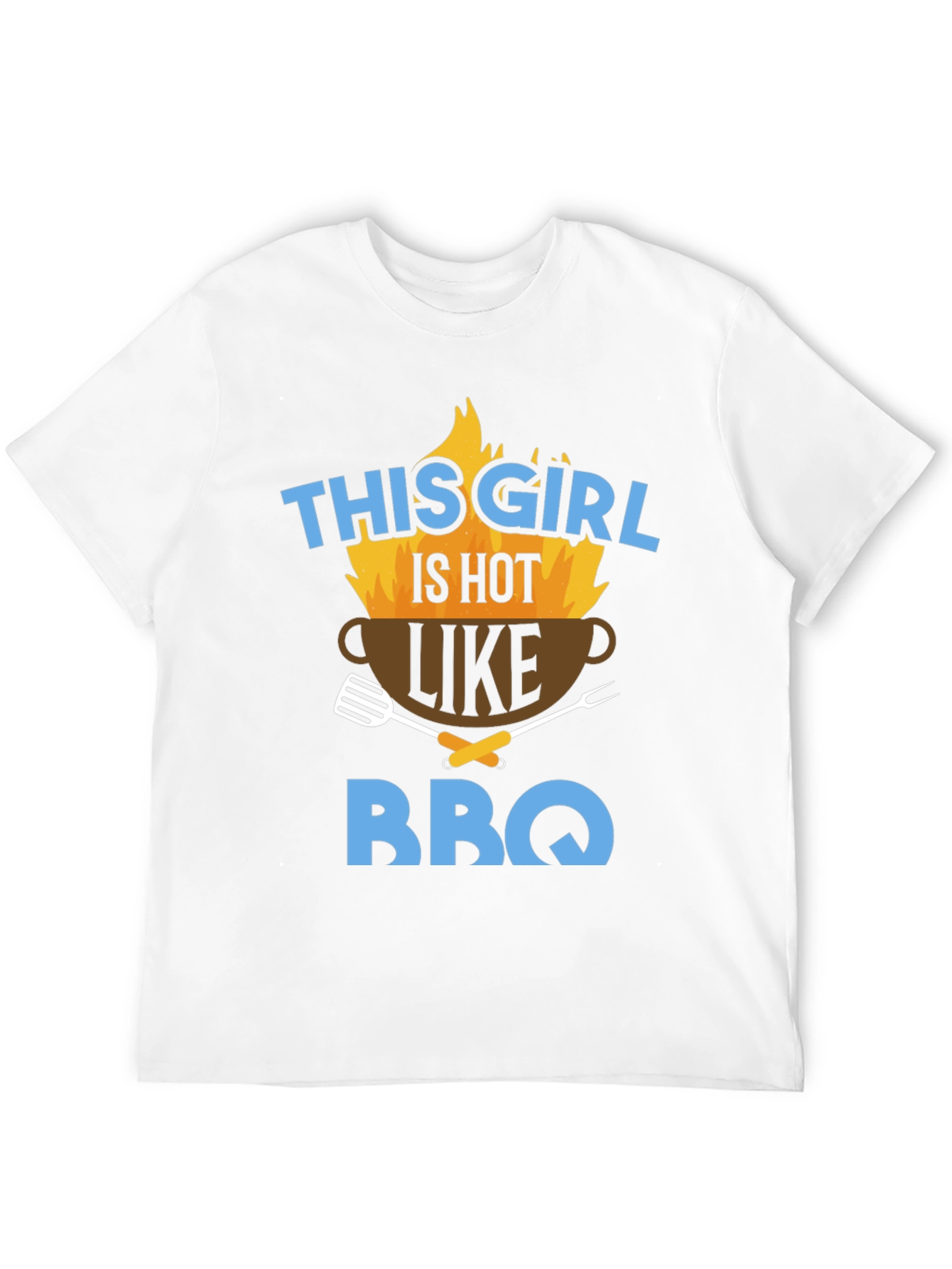 Hot BBQ Girl Graphic Tee
