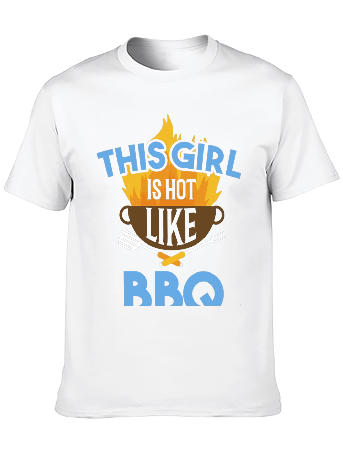 Hot BBQ Girl Graphic Tee