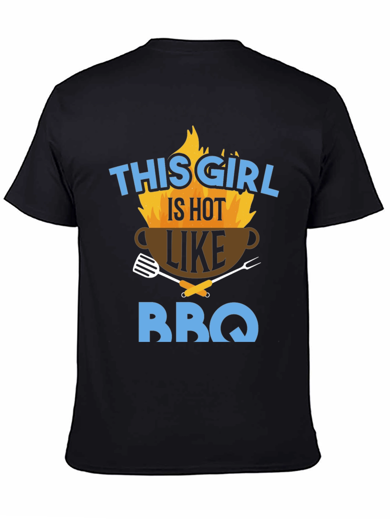 Hot BBQ Girl Graphic Tee