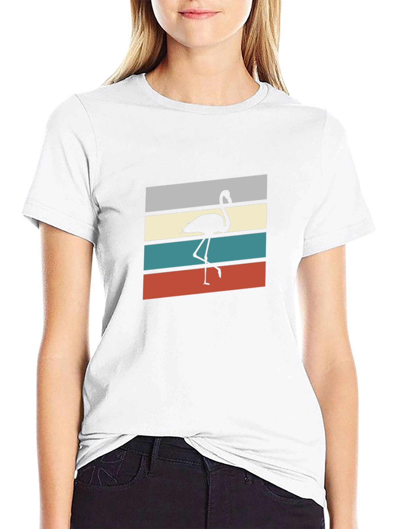 Retro Flamingo T-Shirt - Classic Cool Style