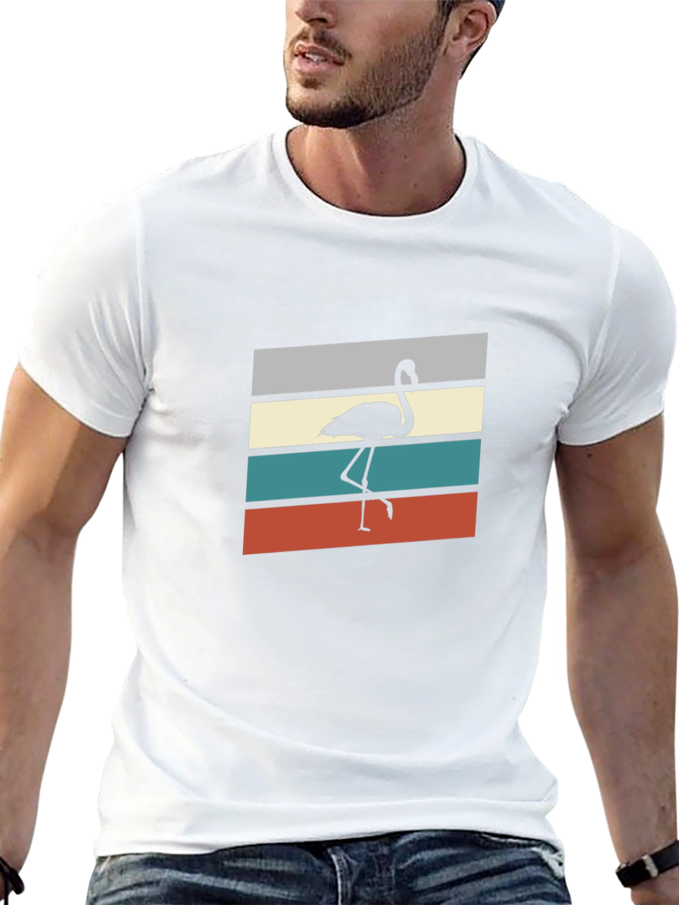 Retro Flamingo T-Shirt - Classic Cool Style