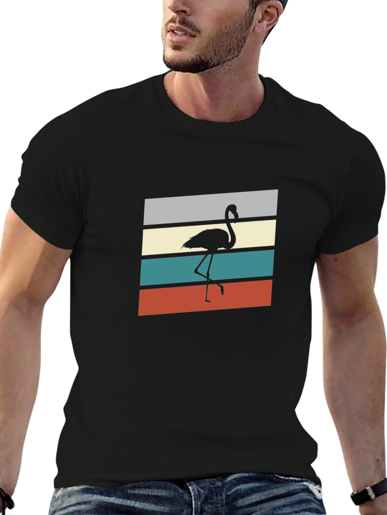 Retro Flamingo T-Shirt - Classic Cool Style