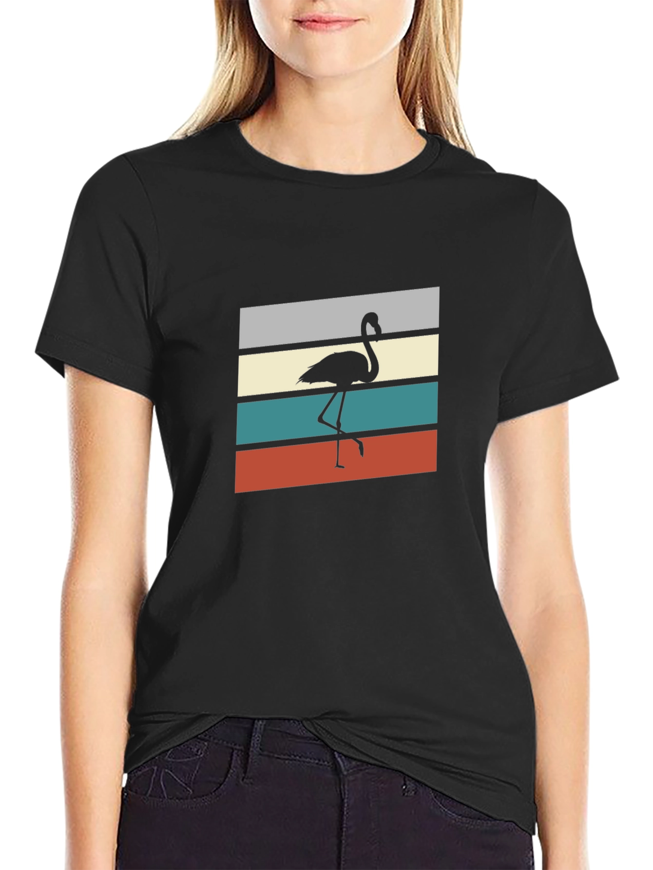 Retro Flamingo T-Shirt - Classic Cool Style